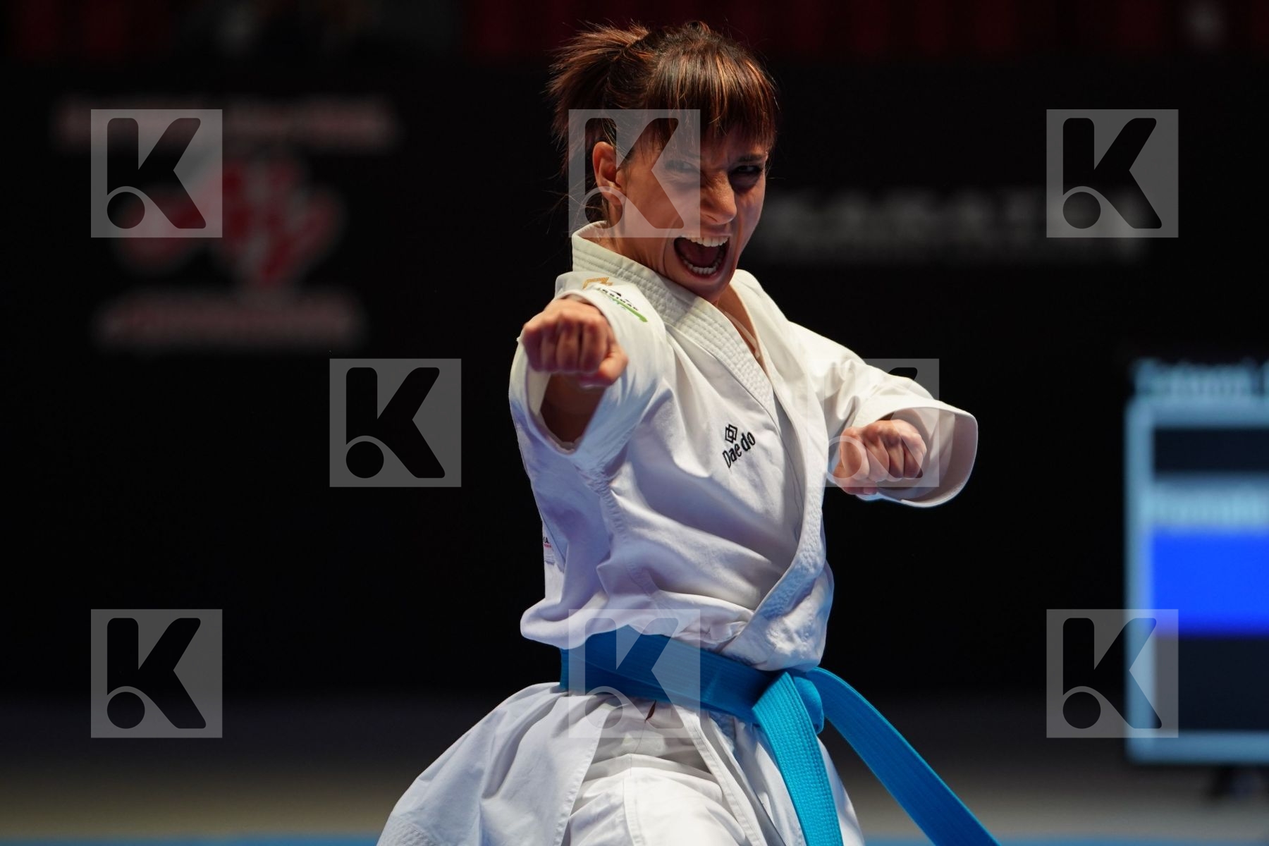SANCHEZ JAIME SANDRA (SPAIN) in Senior Female Kata - Gold bout