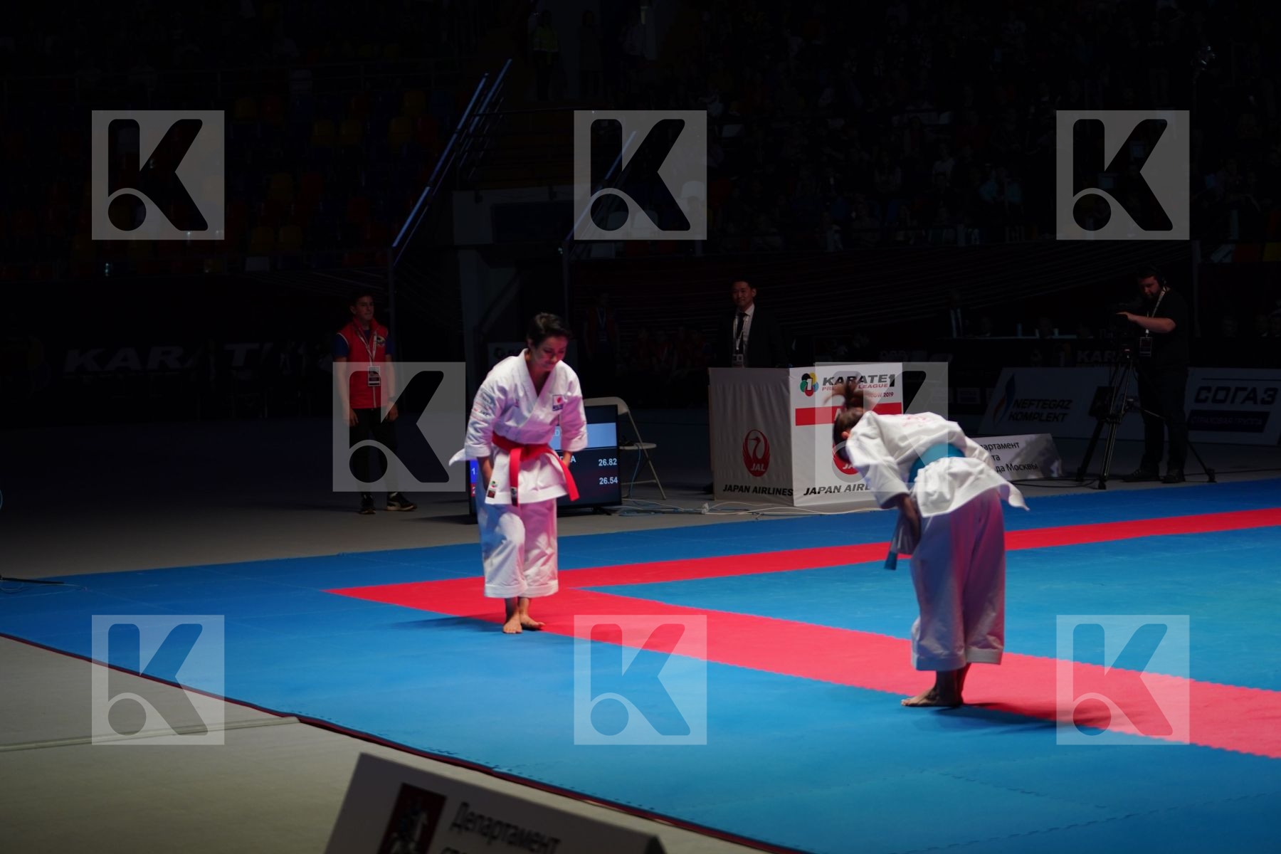 SHIMIZU KIYOU (JAPAN) vs SANCHEZ JAIME SANDRA (SPAIN) in Senior Female Kata - Gold bout