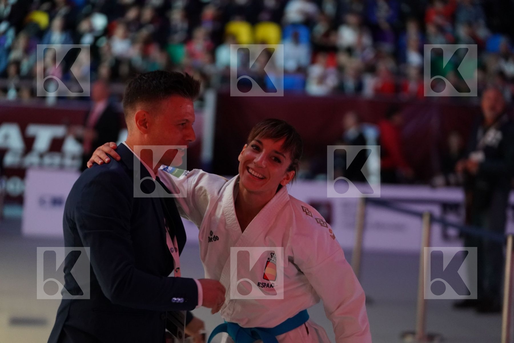 SANCHEZ JAIME SANDRA (SPAIN) in Senior Female Kata - Gold bout