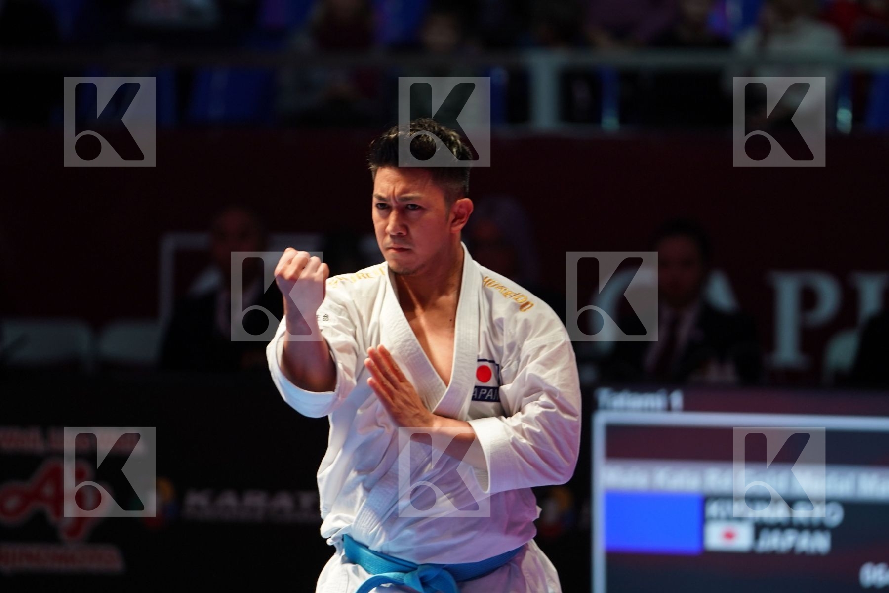 KIYUNA RYO (JAPAN) in Senior Male Kata - Gold bout