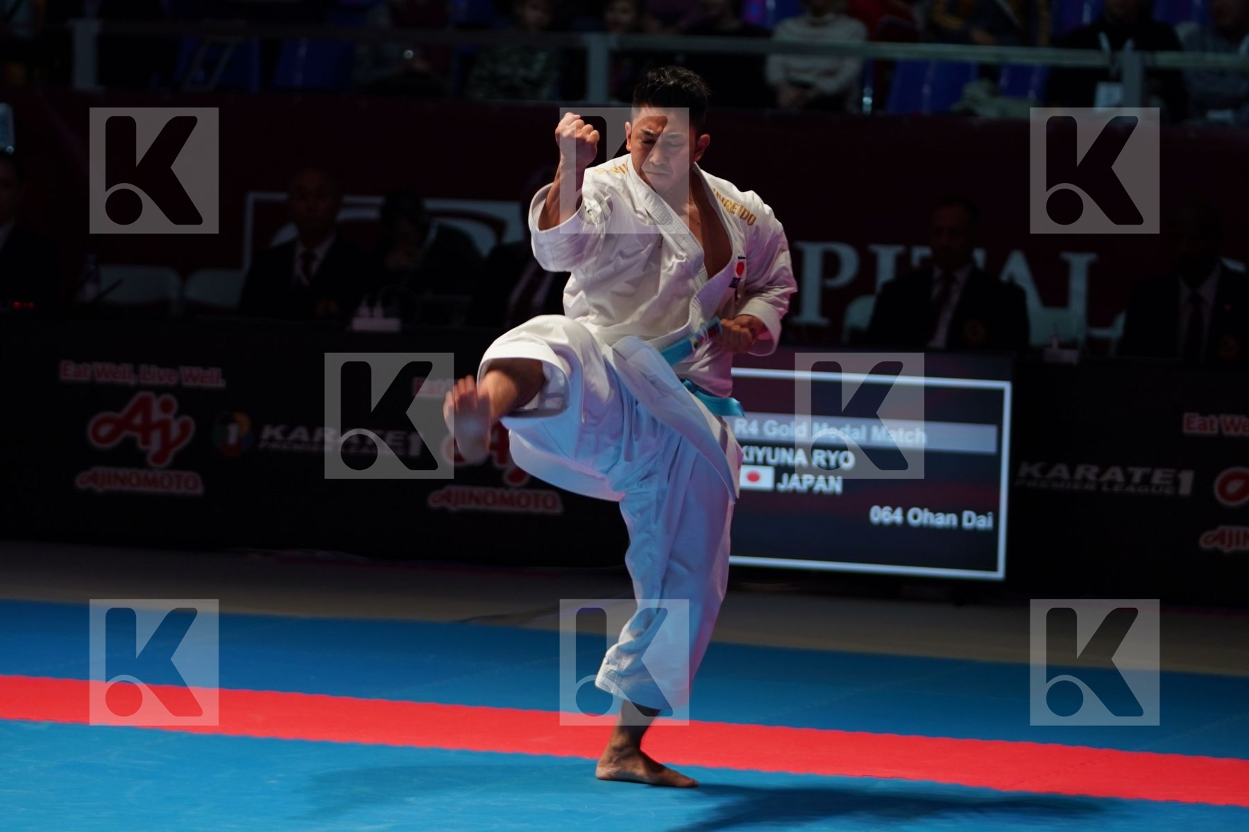 KIYUNA RYO (JAPAN) in Senior Male Kata - Gold bout