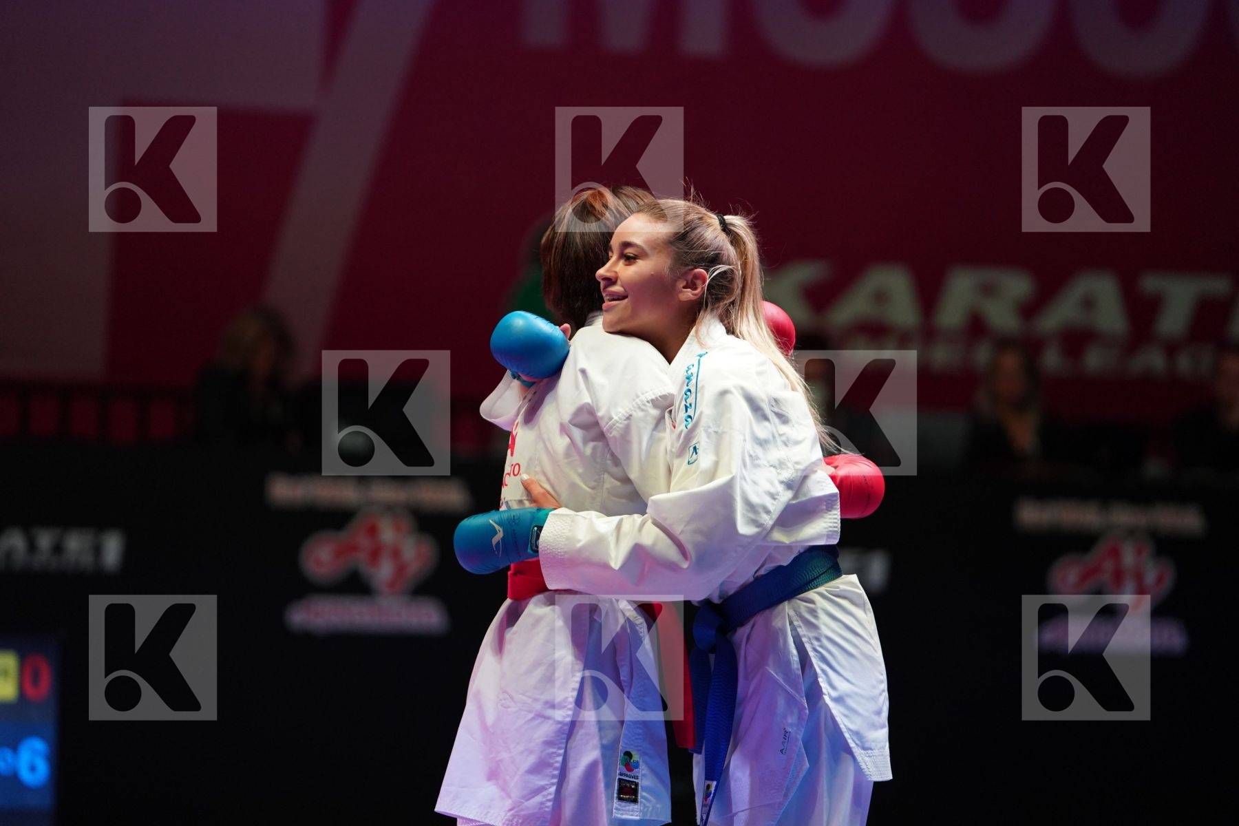 YAMADA SARA (JAPAN) vs TERLIUGA ANZHELIKA (UKRAINE) in Senior Kumite -55 Kg - Gold bout