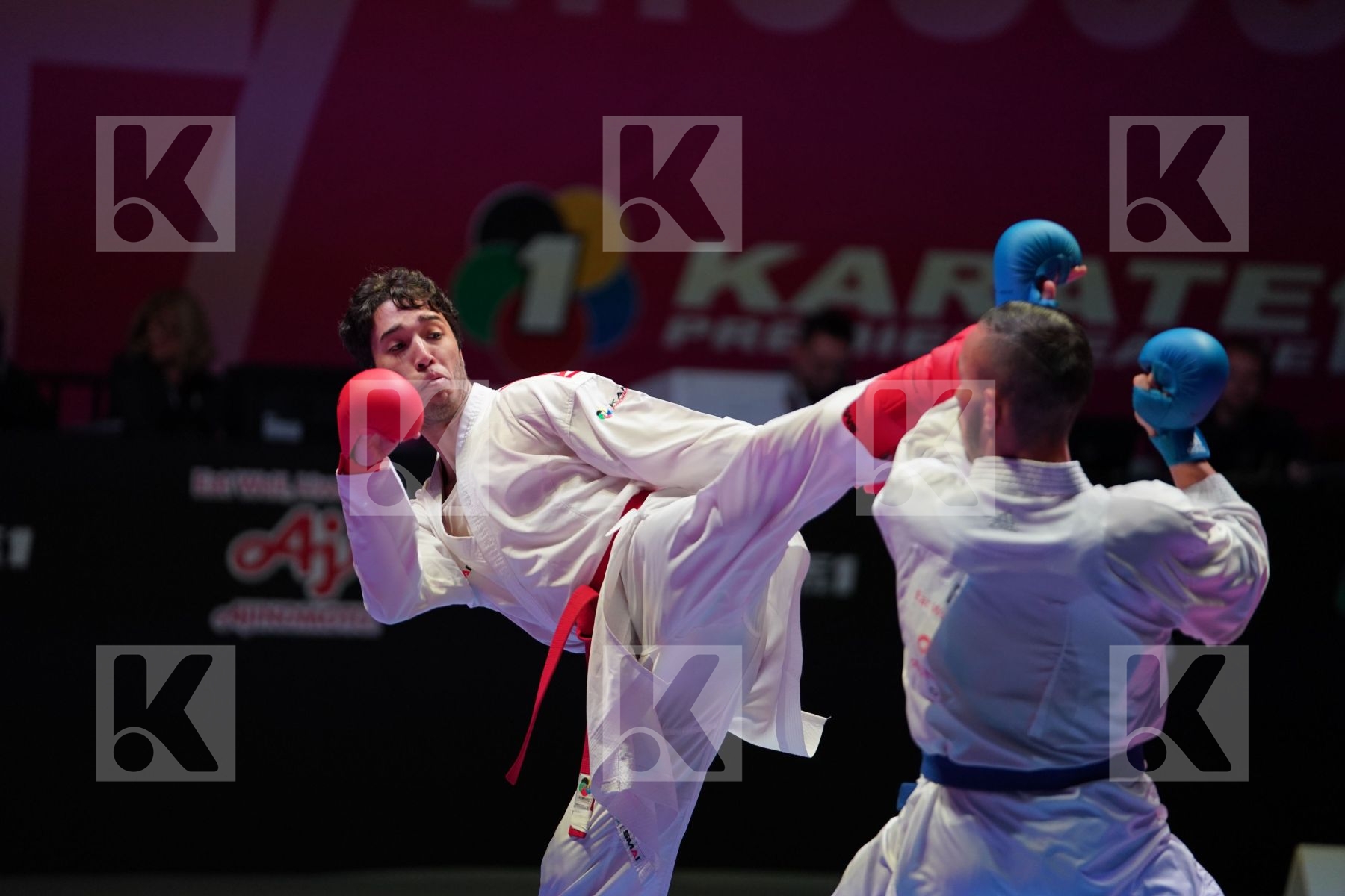 ELSAWY ALI (EGYPT) vs DACOSTA STEVEN (FRANCE) in Senior Kumite -67 Kg - Gold bout