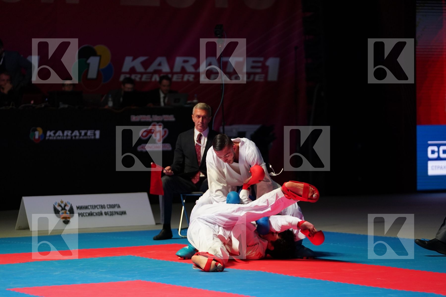 ELSAWY ALI (EGYPT) vs DACOSTA STEVEN (FRANCE) in Senior Kumite -67 Kg - Gold bout