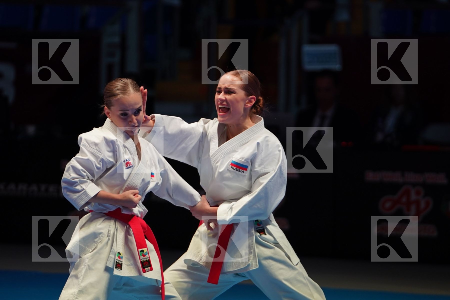 RUSSSIAN FEDERATION in Senior Team Female Kata - Gold bout