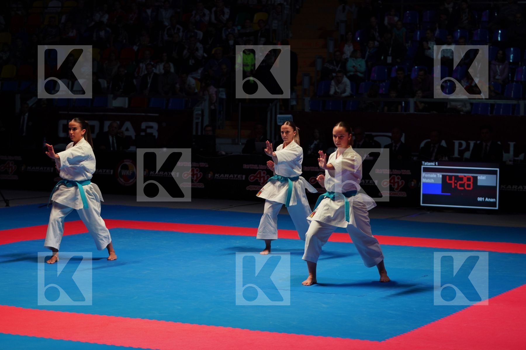 SPAIN in Senior Team Female Kata - Gold bout