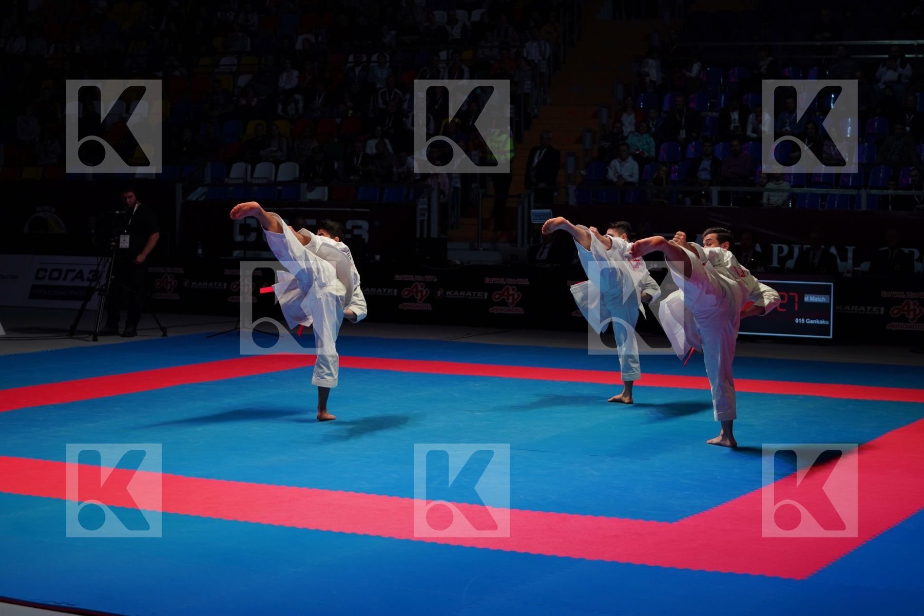 TURKEY in Senior Team Male Kata - Gold bout