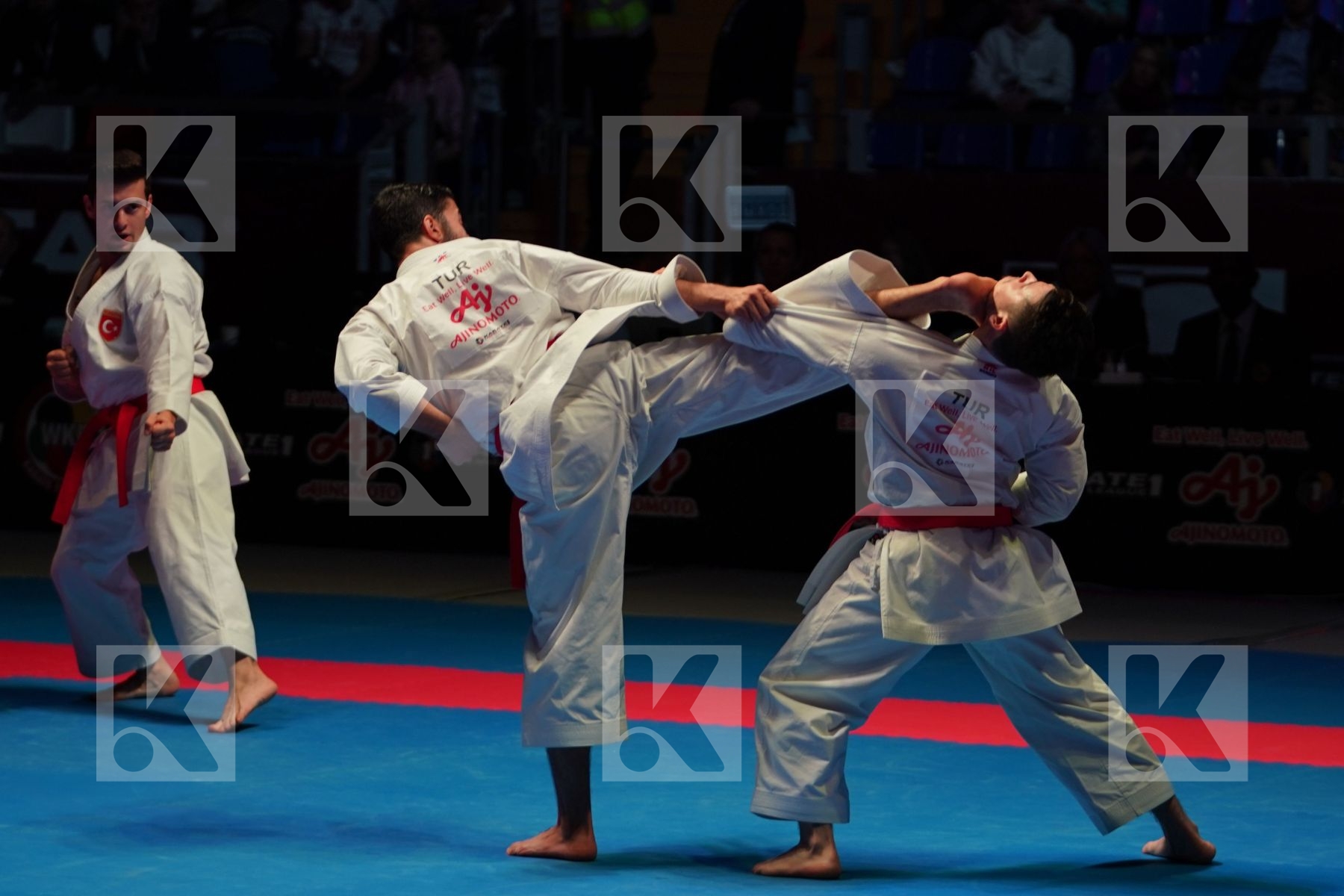 TURKEY in Senior Team Male Kata - Gold bout