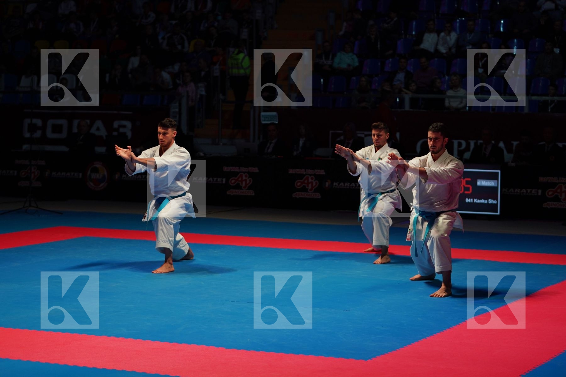 ITALY in Senior Team Male Kata - Gold bout
