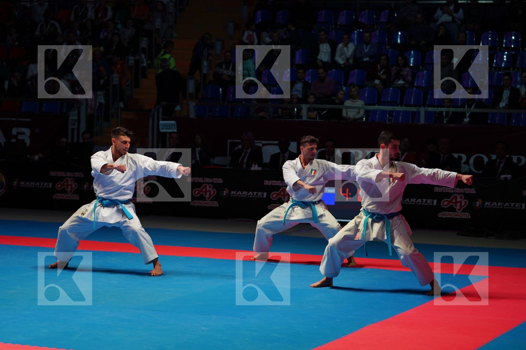 ITALY in Senior Team Male Kata - Gold bout