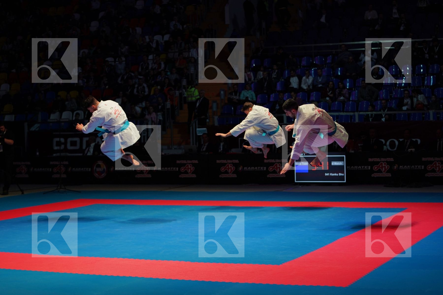 ITALY in Senior Team Male Kata - Gold bout
