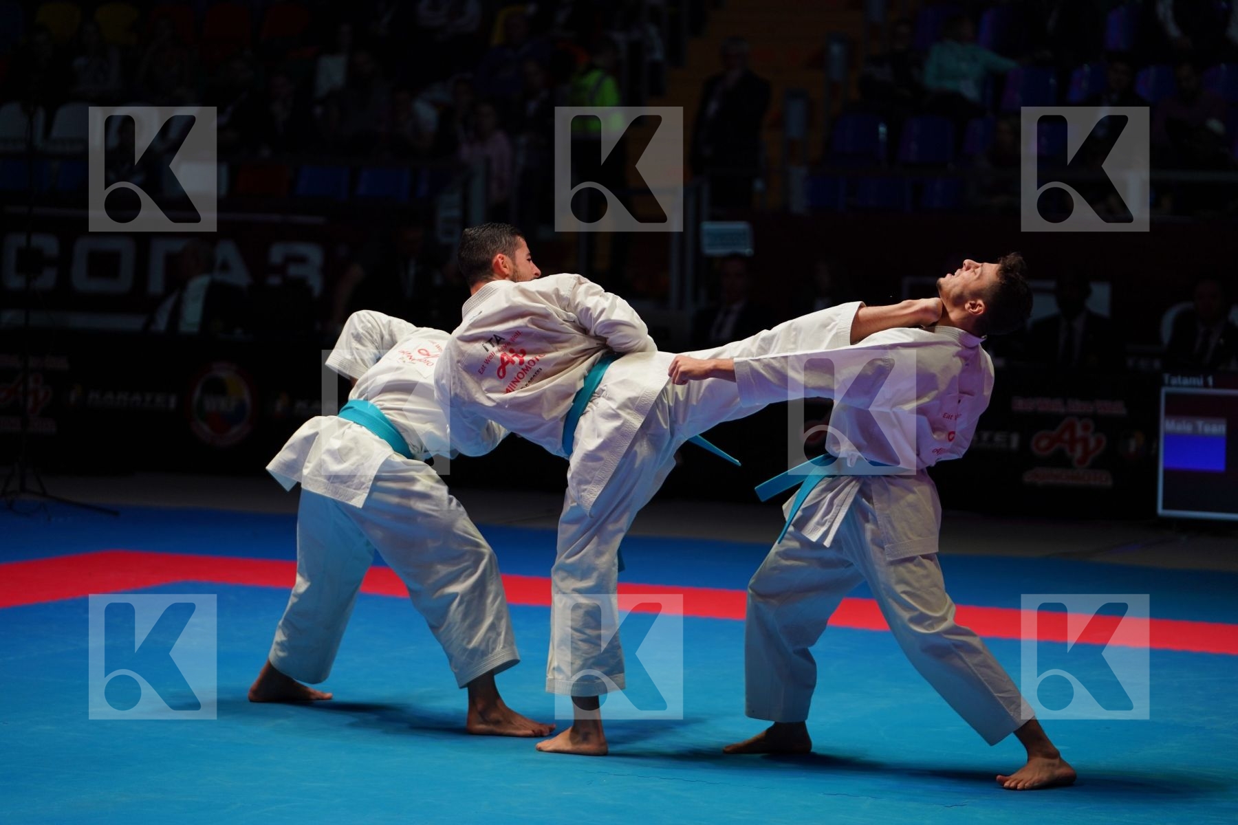 ITALY in Senior Team Male Kata - Gold bout