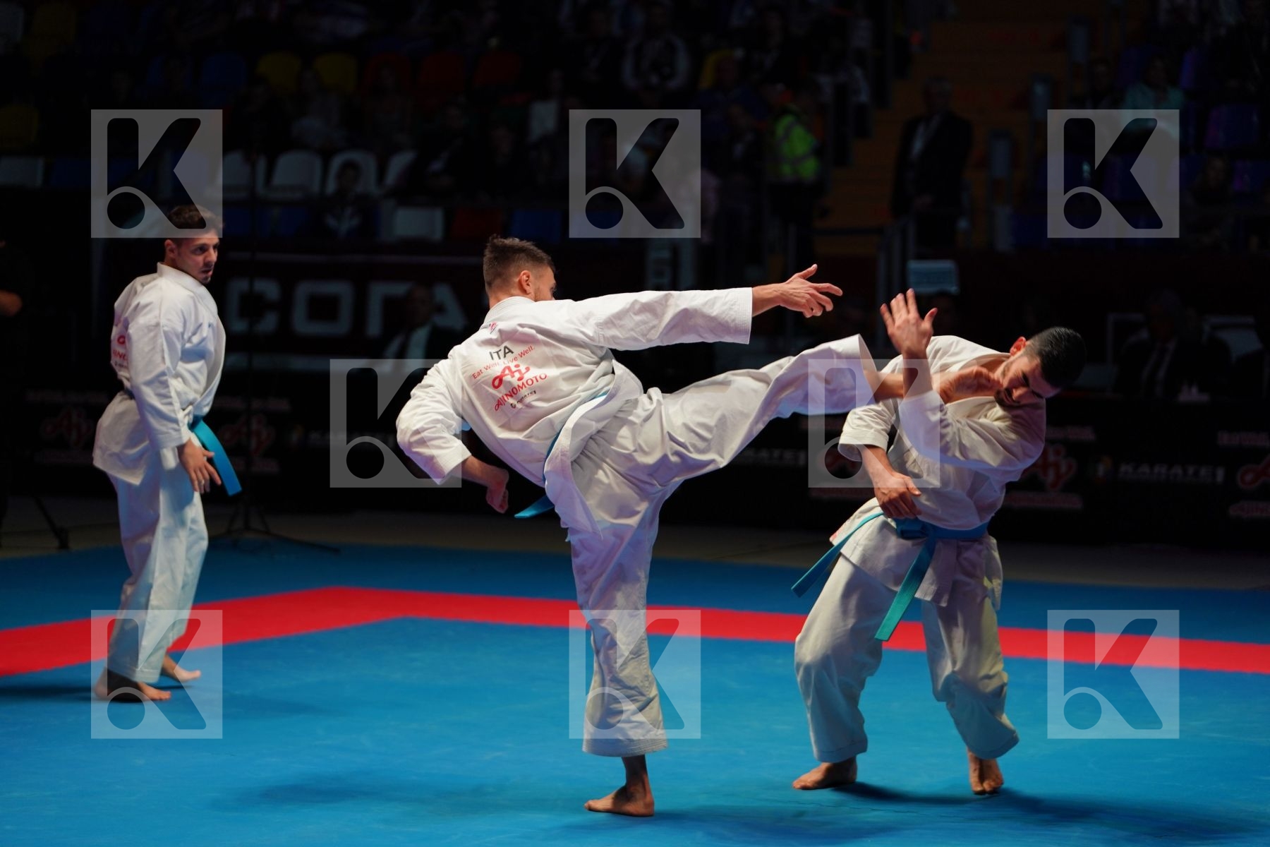 ITALY in Senior Team Male Kata - Gold bout