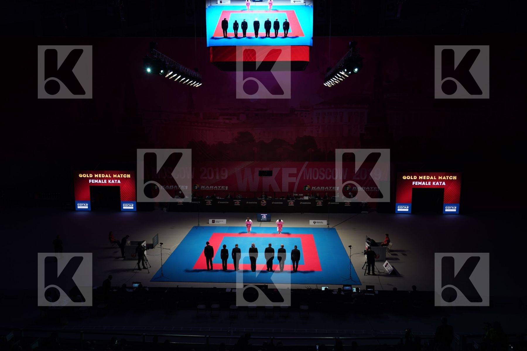 KIYUNA RYO (JAPAN) vs QUINTERO CAPDEVILA DAMIAN HUGO (SPAIN) in Senior Male Kata - Gold bout