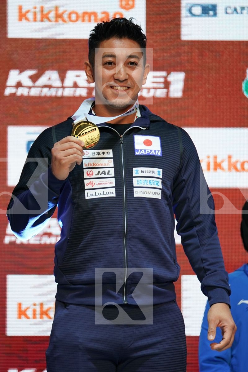 KIYUNA RYO (JAPAN) during podium ceremony