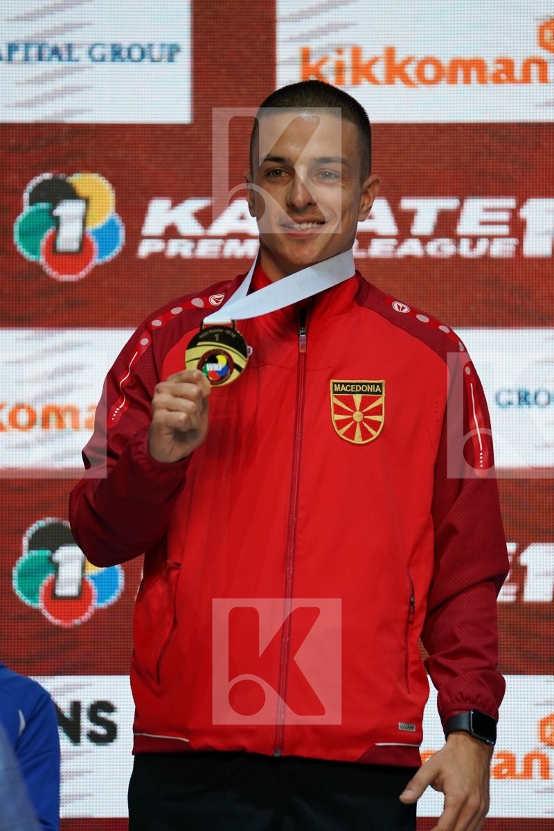 PAVLOV EMIL (NORTH MACEDONIA) during podium ceremony