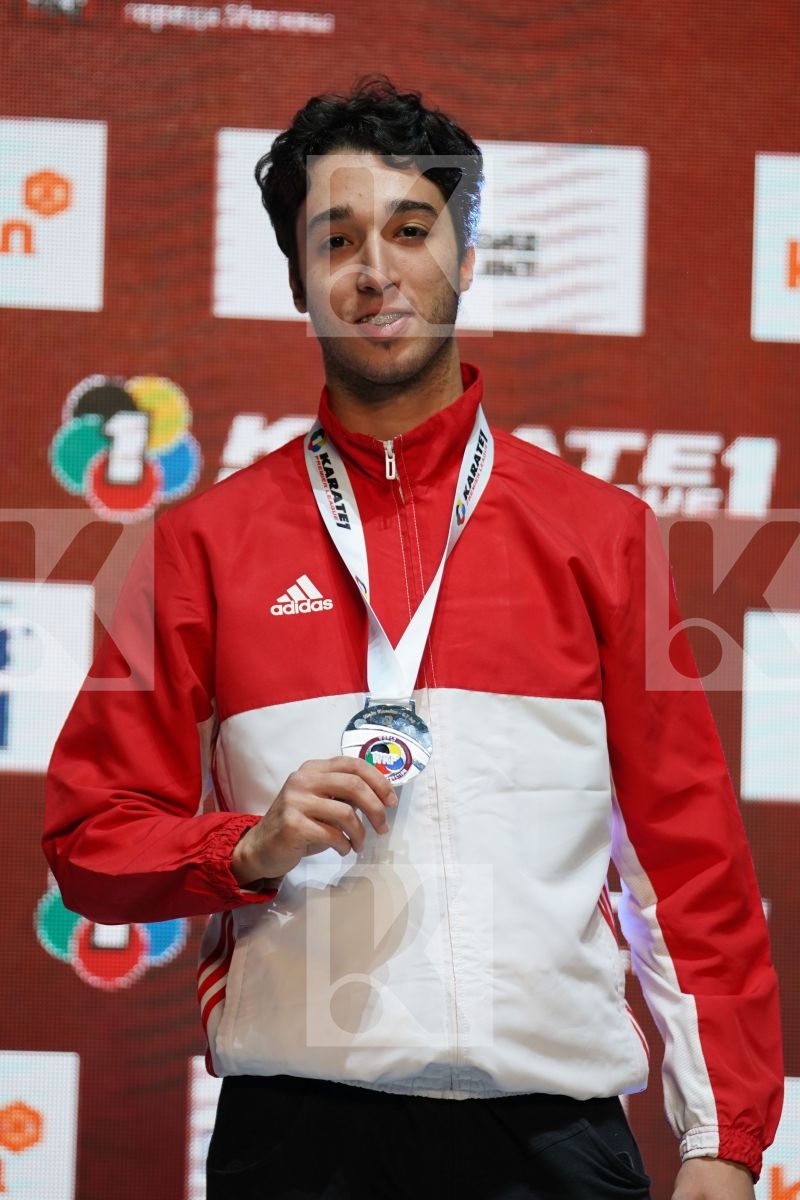 ELSAWY ALI (EGYPT) during podium ceremony