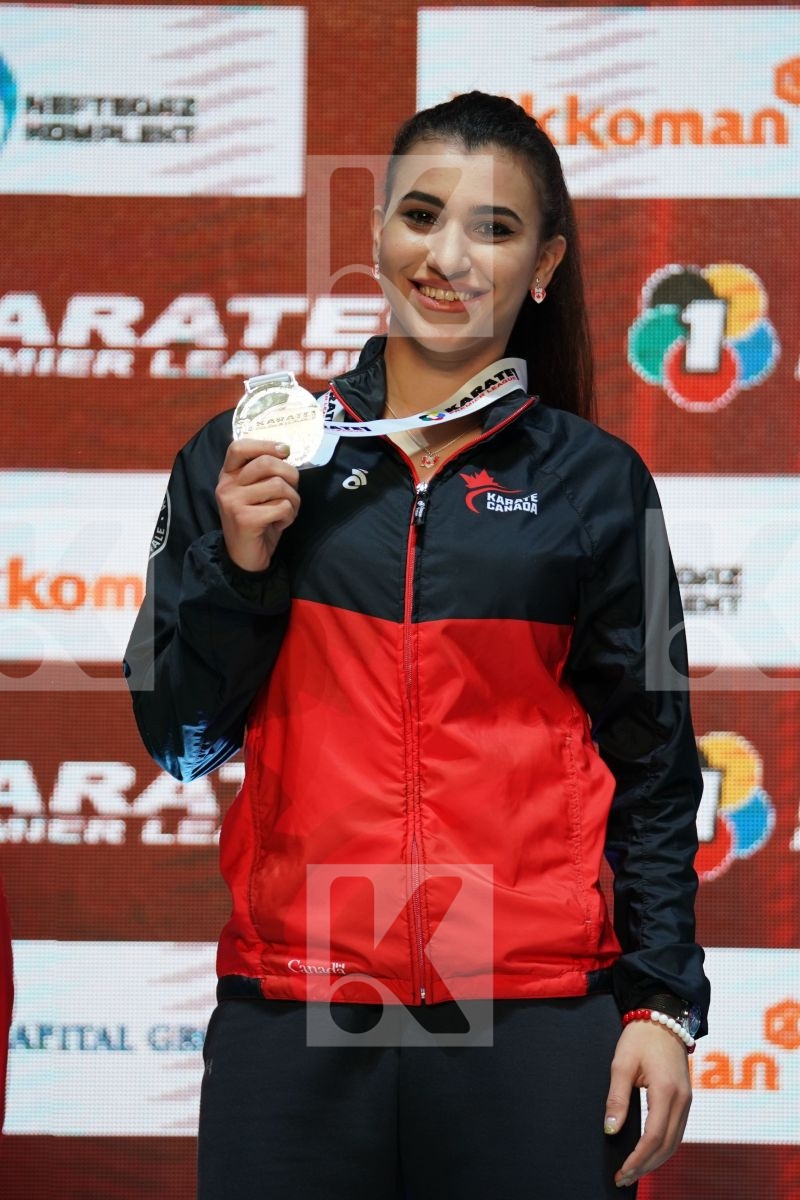 JUMAA HAYA (CANADA) during podium ceremony