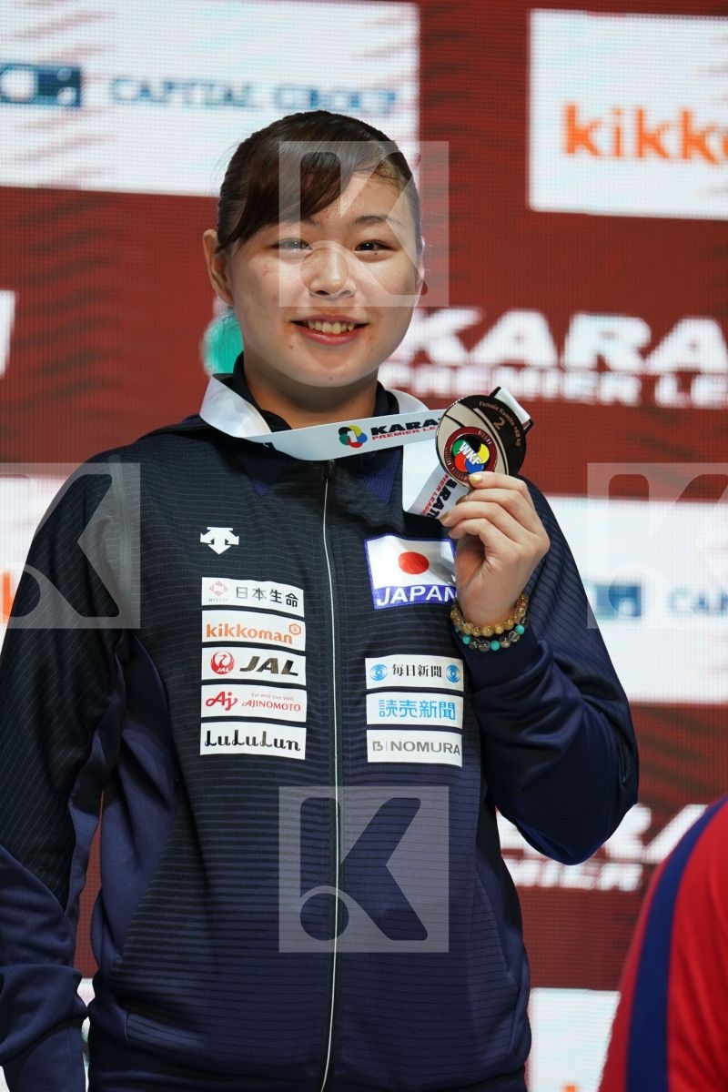 UEKUSA AYUMI (JAPAN) during podium ceremony