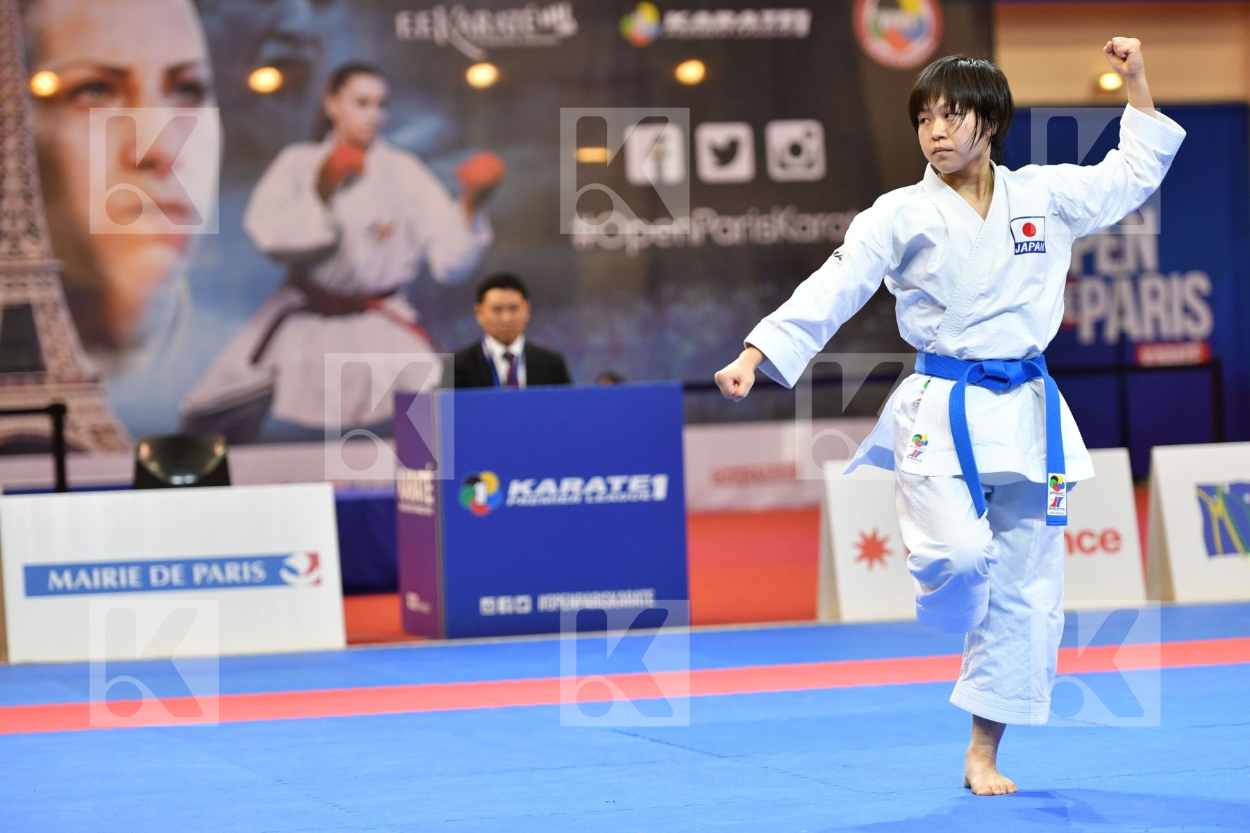 Female Kata Gankaku Japan Okamoto Saori