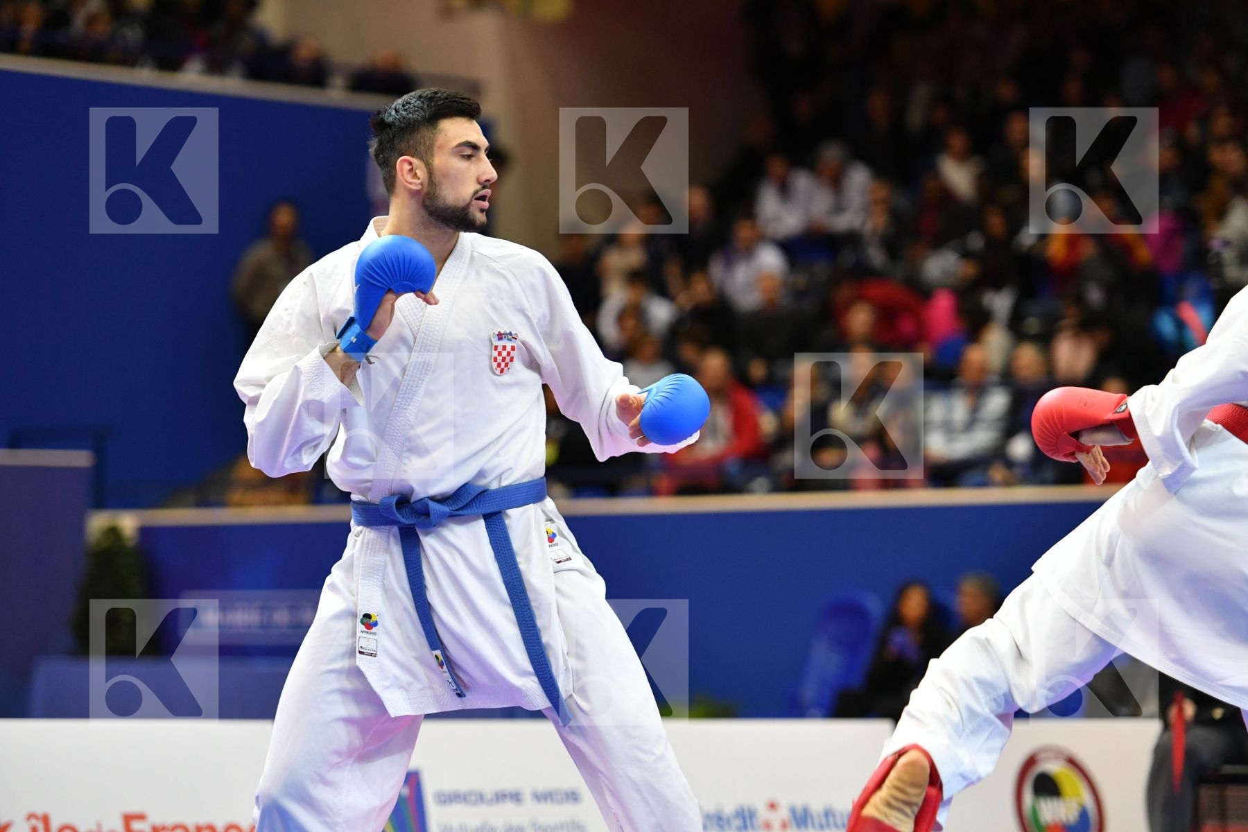Croatia Italy Kvesic Andelo Male kumite 84+ kg Marino Simone