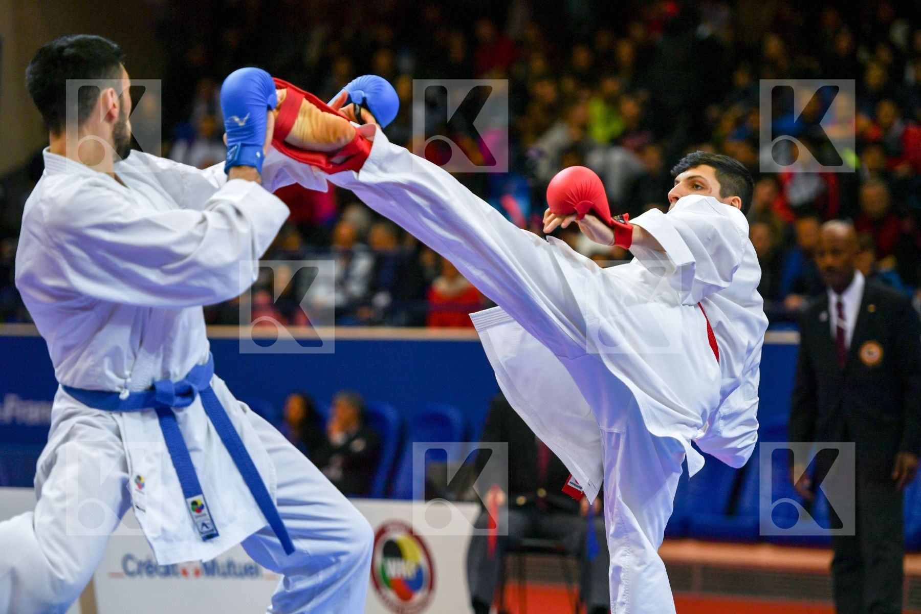 Croatia Italy Kvesic Andelo Male kumite 84+ kg Marino Simone