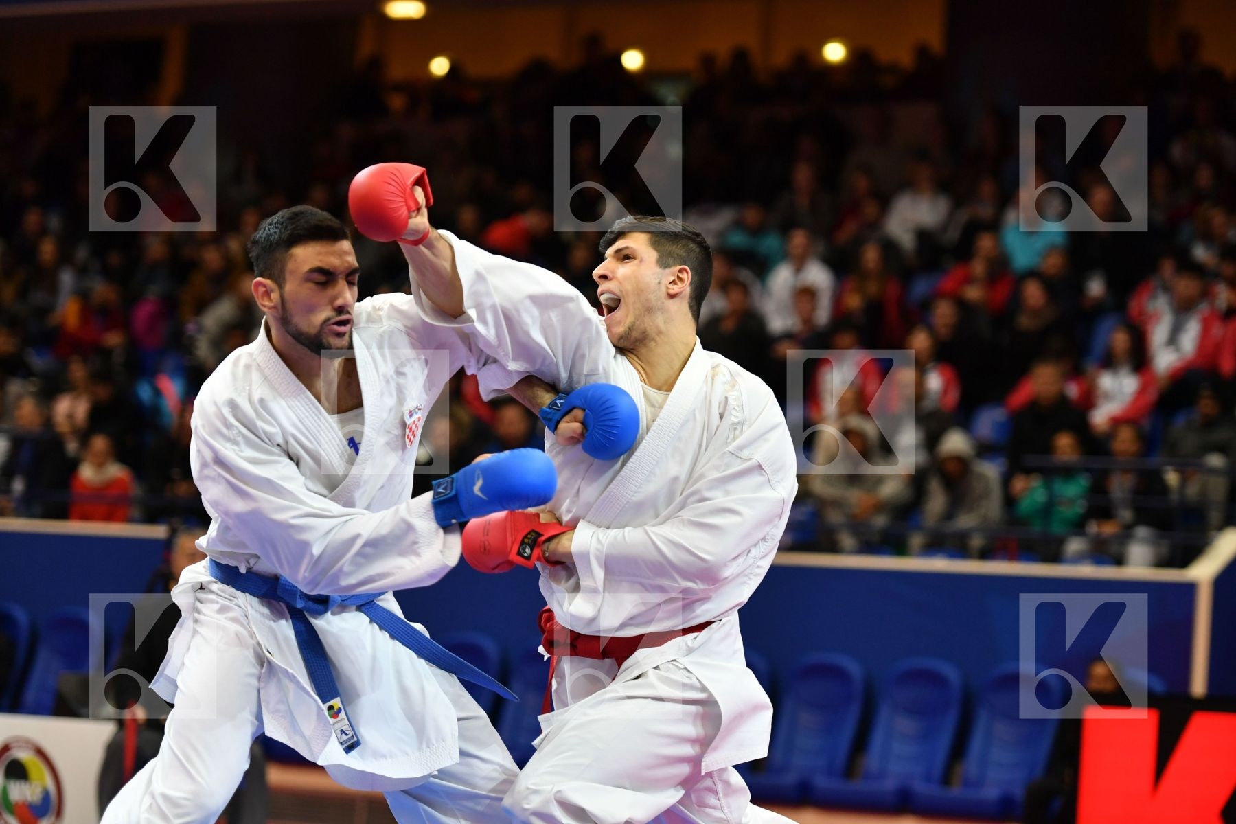 Croatia Italy Kvesic Andelo Male kumite 84+ kg Marino Simone