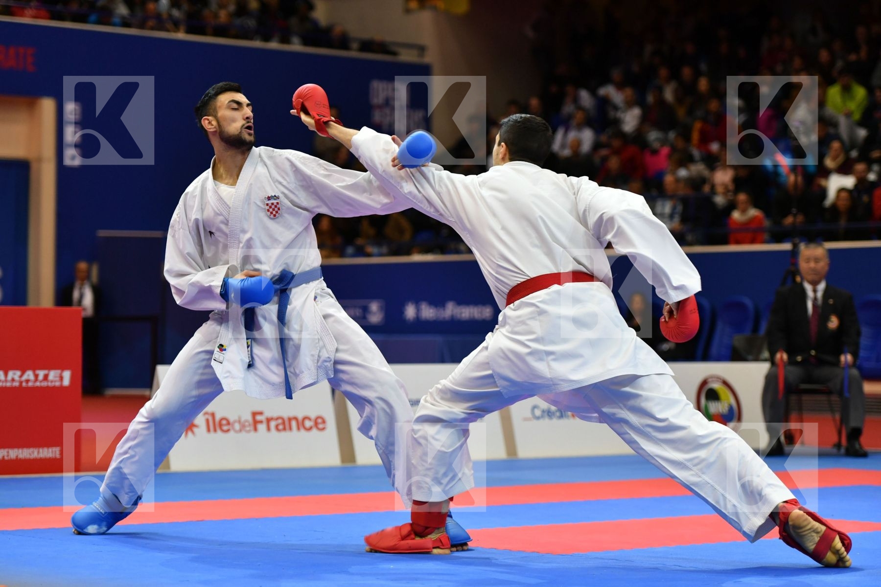 Croatia Italy Kvesic Andelo Male kumite 84+ kg Marino Simone