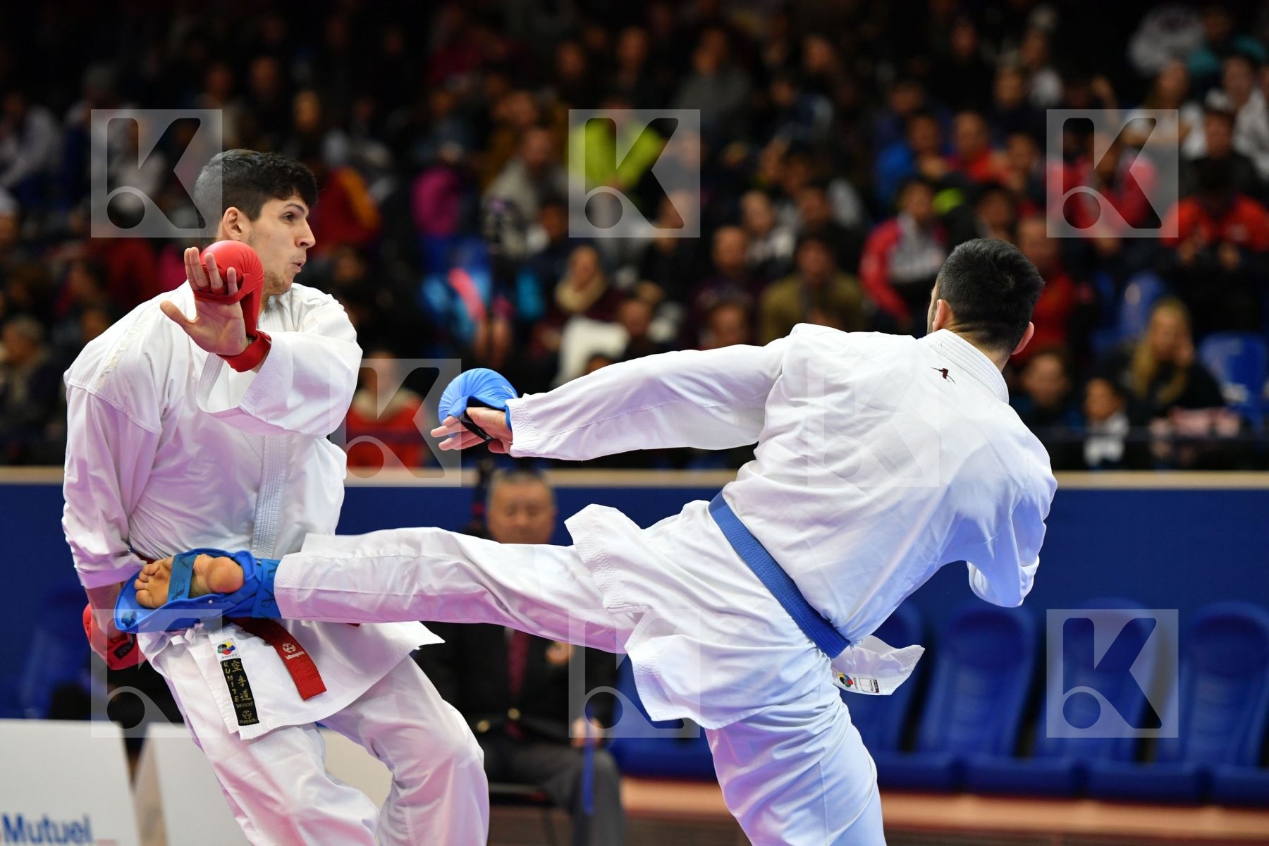 Croatia Italy Kvesic Andelo Male kumite 84+ kg Marino Simone