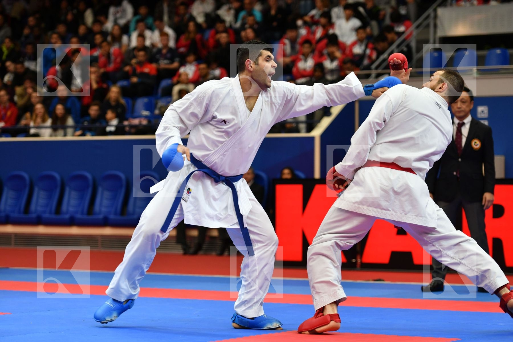 Heydari Saman Ipek Emre Iran  islamic republic of Male kumite 84