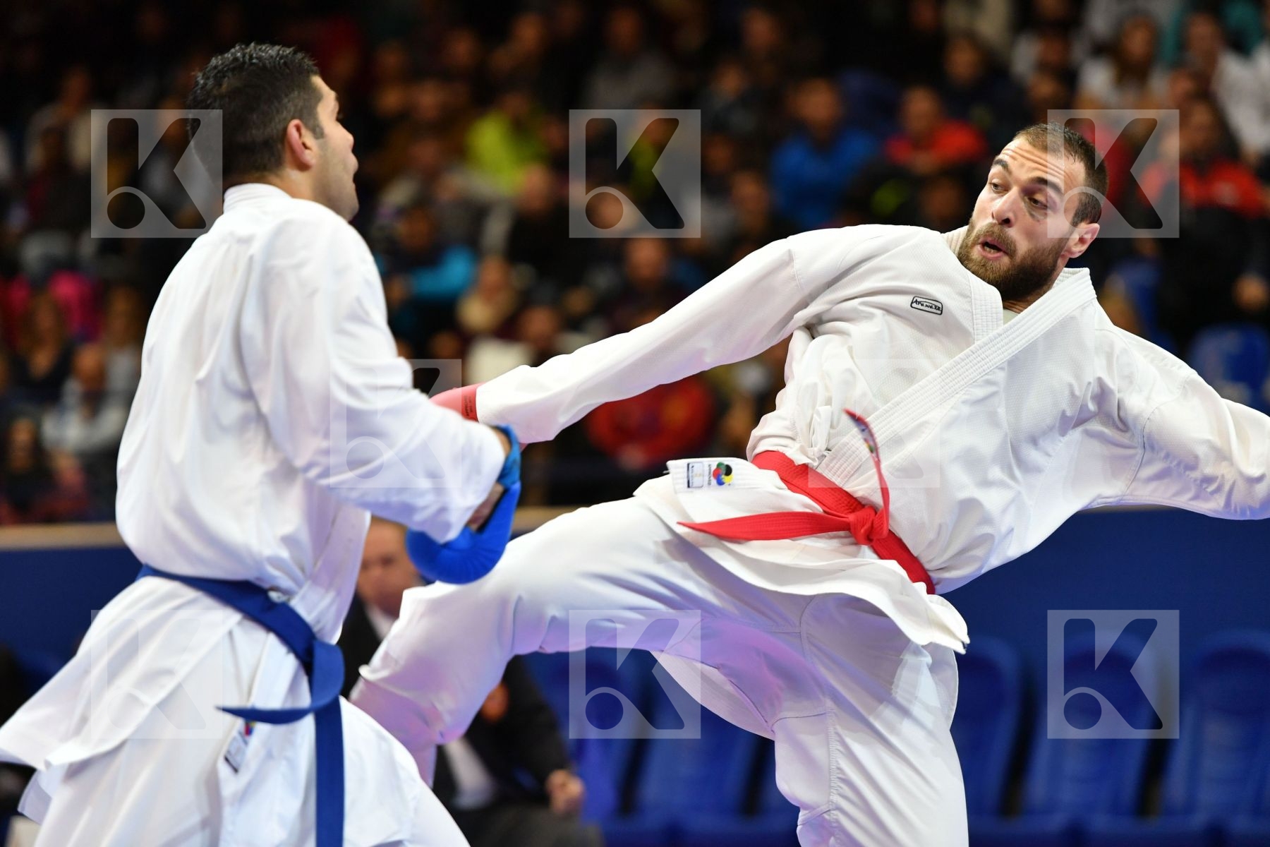 Heydari Saman Ipek Emre Iran  islamic republic of Male kumite 84