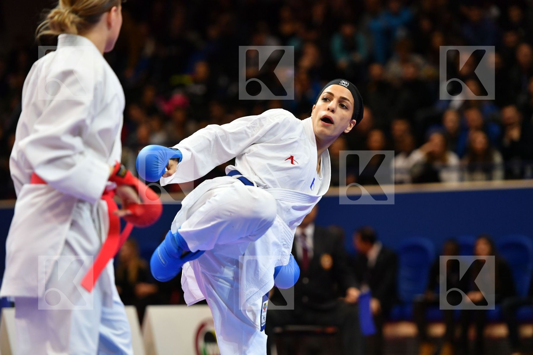 Connell Amy Female kumite -55 kg Iran  islamic republic of Khaks