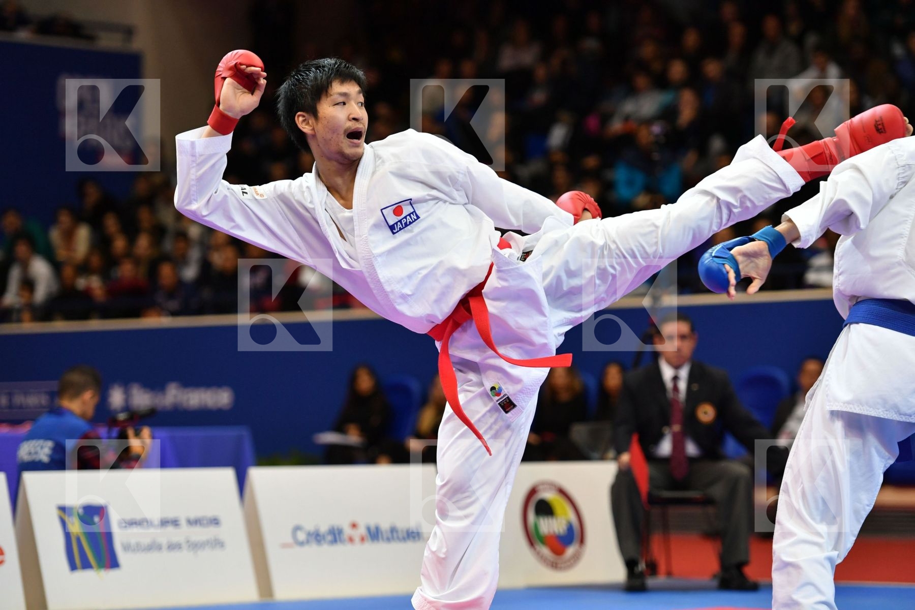 Araga Ryutaro Granovesov Ilya Japan Male kumite -84 kg Russian f