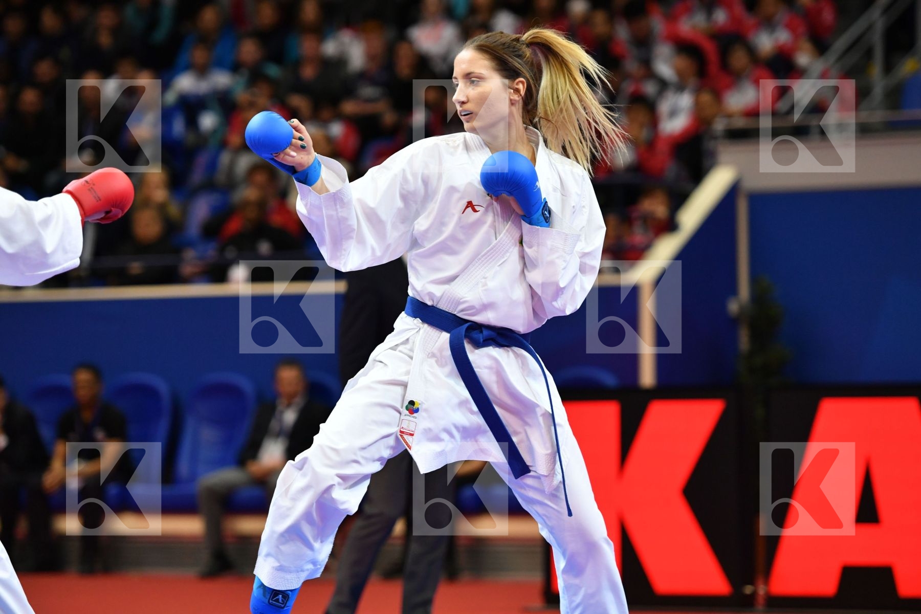 Agier Alizee Azerbaijan Female kumite -68 kg France Zaretska Iry