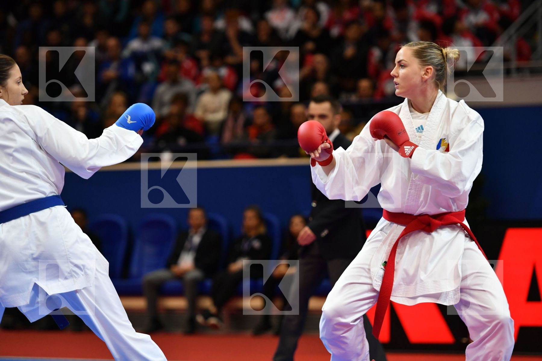 Agier Alizee Azerbaijan Female kumite -68 kg France Zaretska Iry