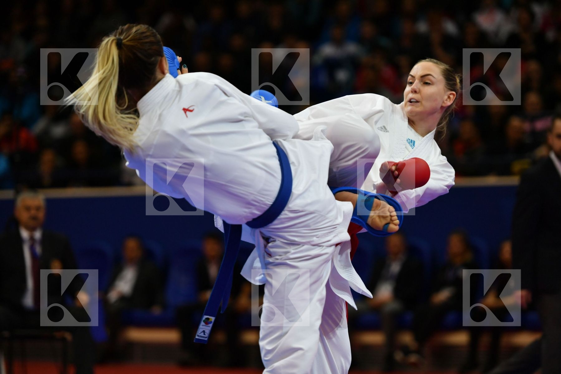 Agier Alizee Azerbaijan Female kumite -68 kg France Zaretska Iry