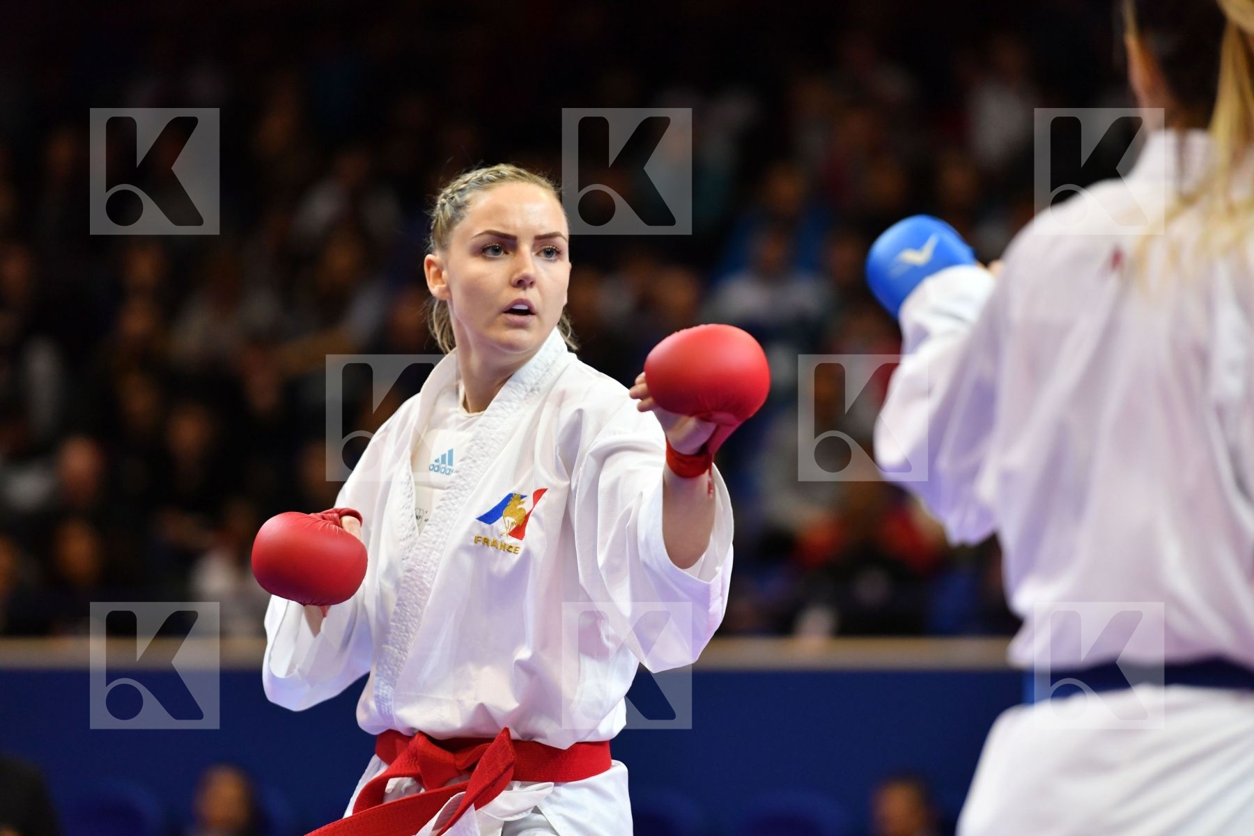 Agier Alizee Azerbaijan Female kumite -68 kg France Zaretska Iry