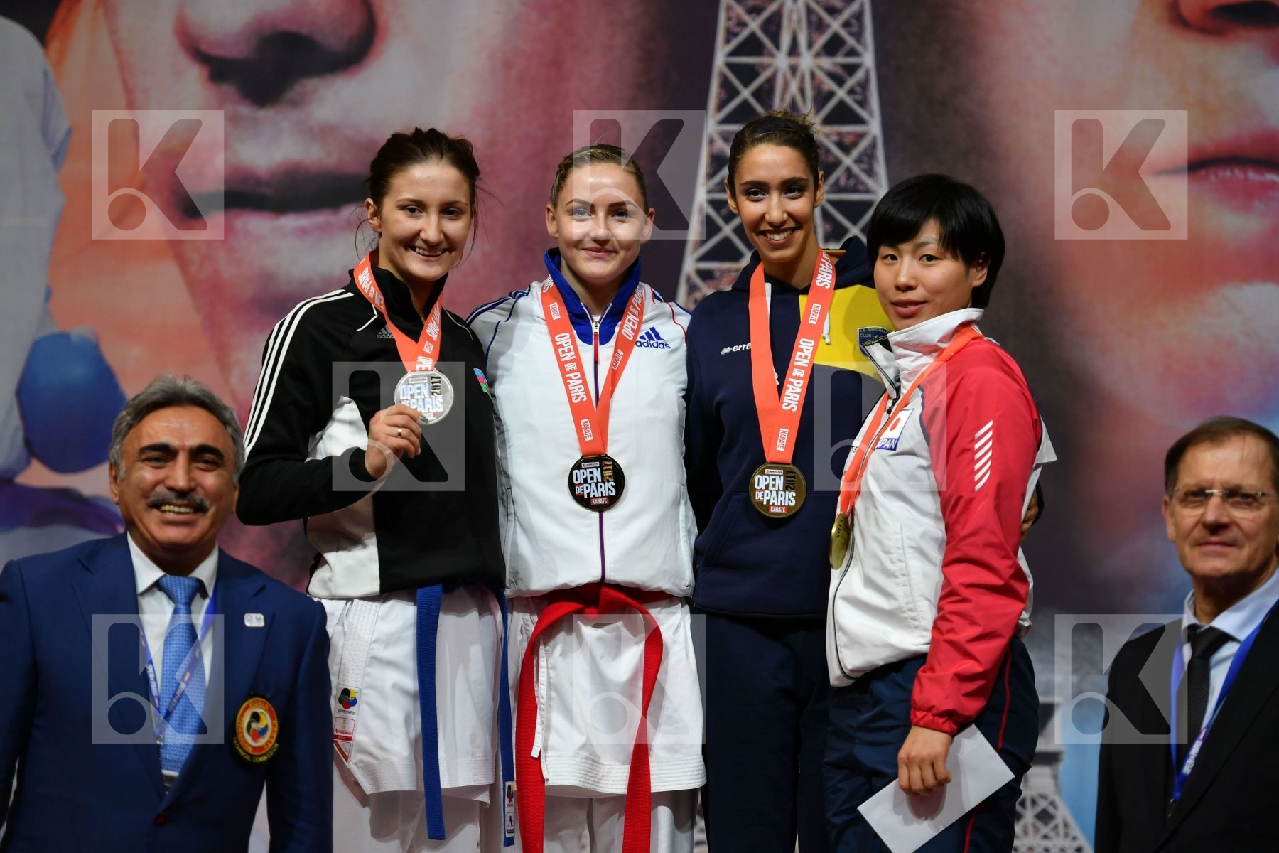 Agier Alizee Azerbaijan Female kumite -68 kg France Japan Matoub