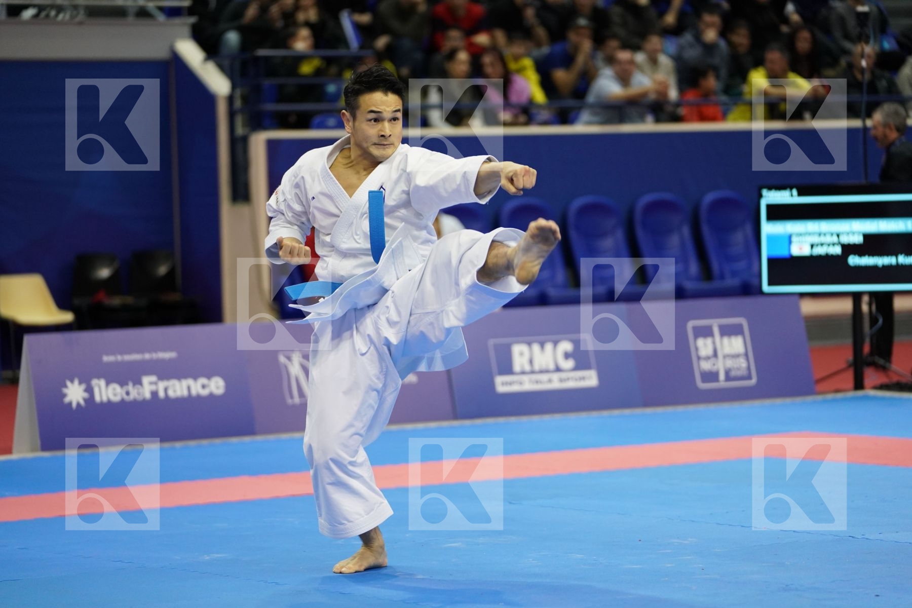 SHIMBABA ISSEI (JAPAN) in Senior Male Kata - Bronze bout