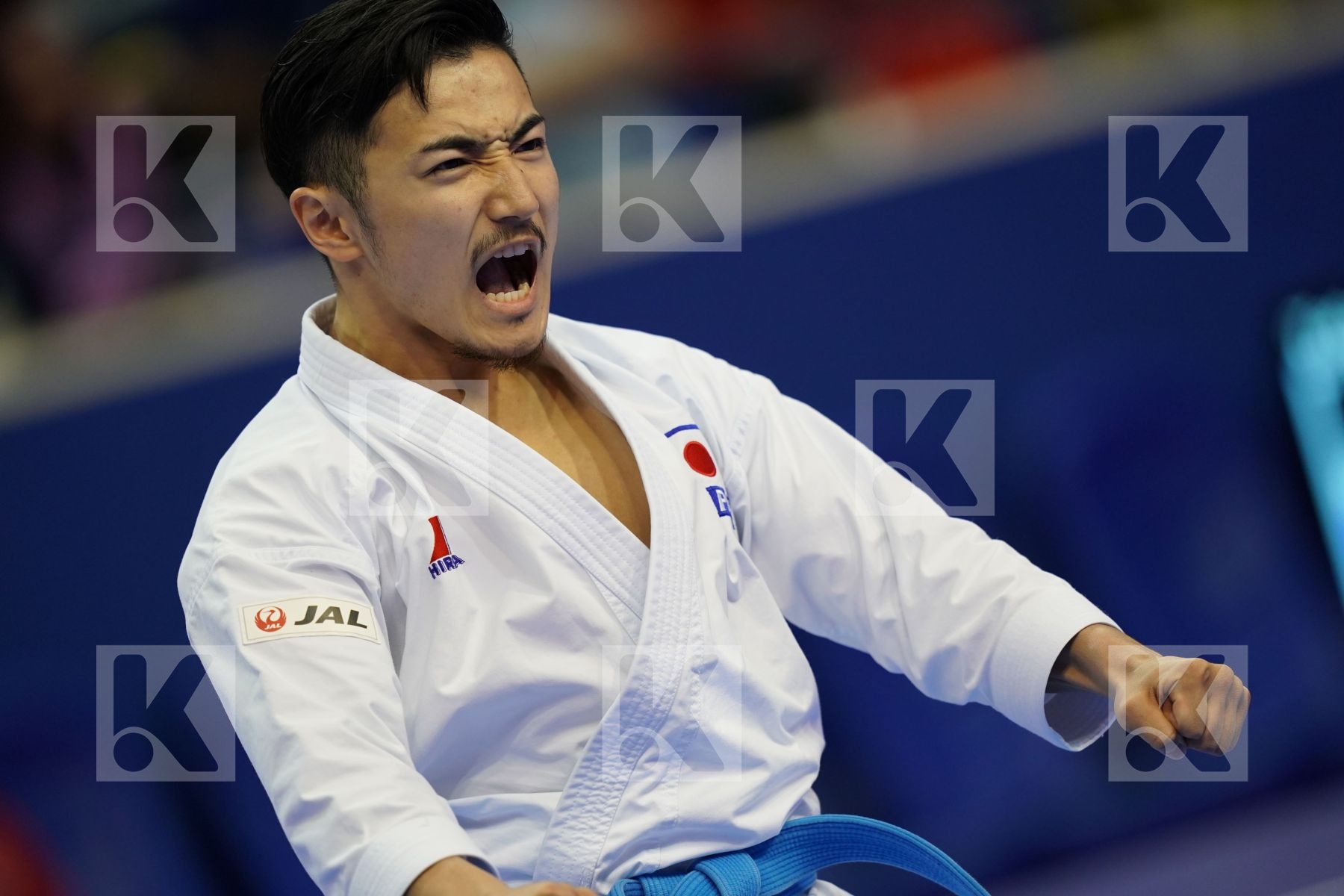 MOTO KAZUMASA (JAPAN) in Senior Male Kata - Bronze bout