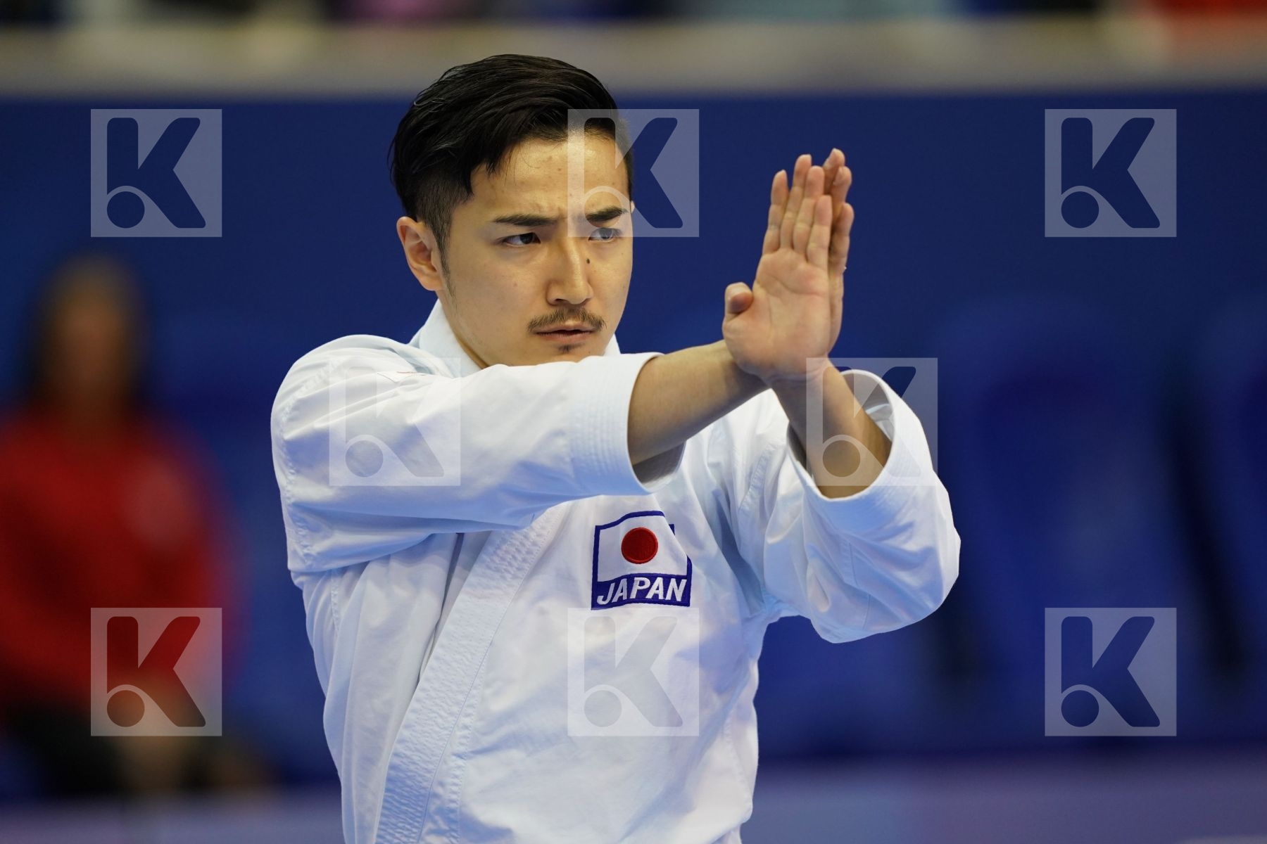 MOTO KAZUMASA (JAPAN) in Senior Male Kata - Bronze bout