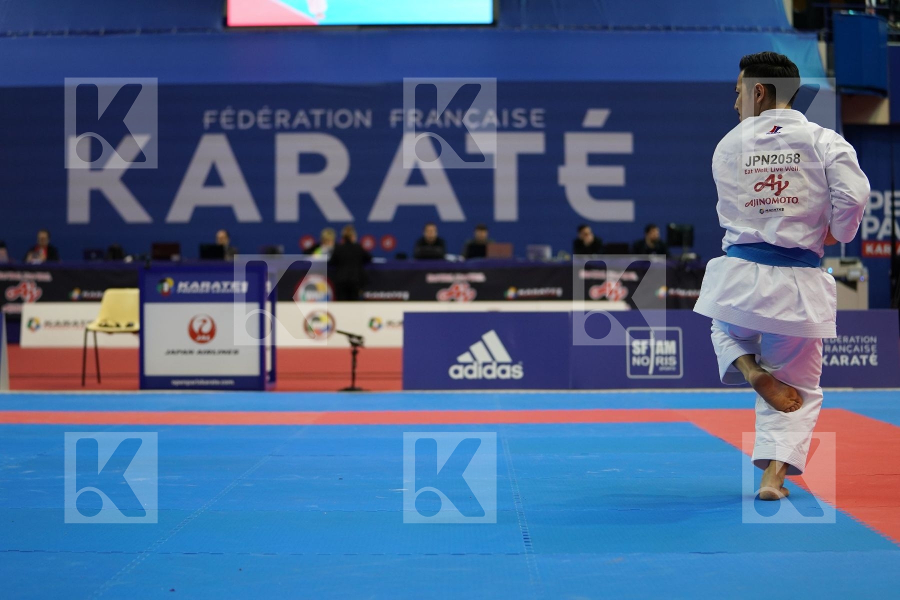 MOTO KAZUMASA (JAPAN) in Senior Male Kata - Bronze bout
