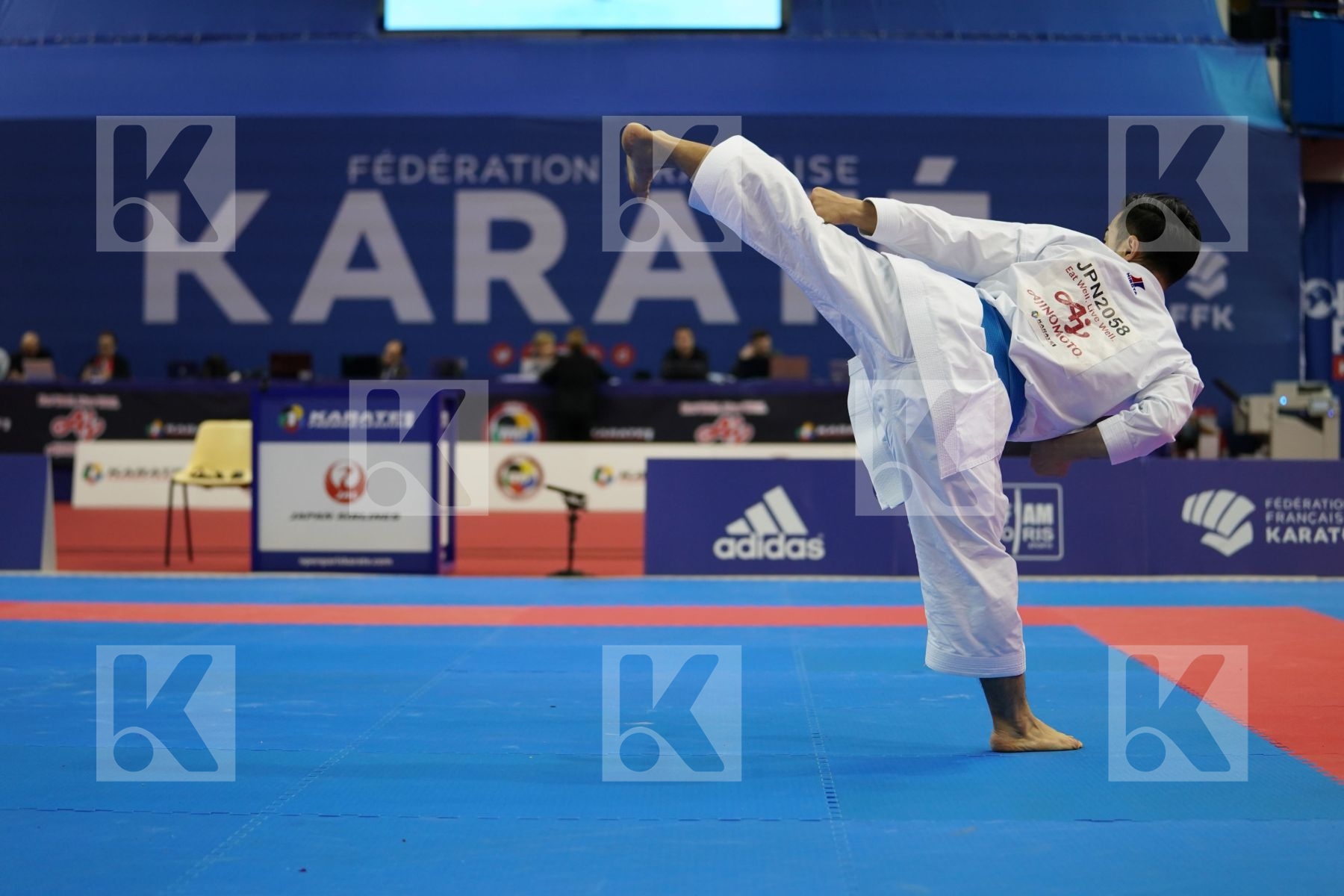 MOTO KAZUMASA (JAPAN) in Senior Male Kata - Bronze bout