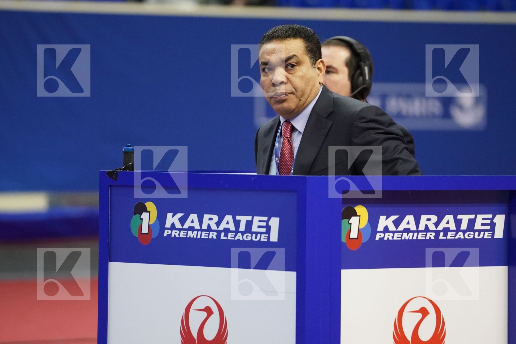 ASSADILOV DARKHAN (KAZAKHSTAN) vs ALBASHER SAUD (SAUDI ARABIA) in Senior Kumite -60 Kg - Bronze bout