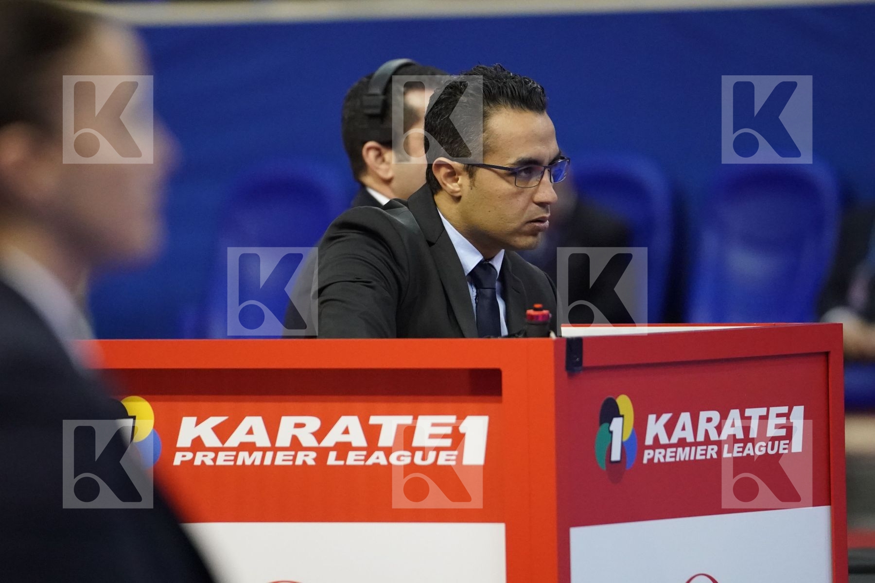 MAROCCOTINEZ JOVANNI (VENEZUELA) vs PLAKHUTIN EVGENY (RUSSIA) in Senior Kumite -60 Kg - Bronze bout