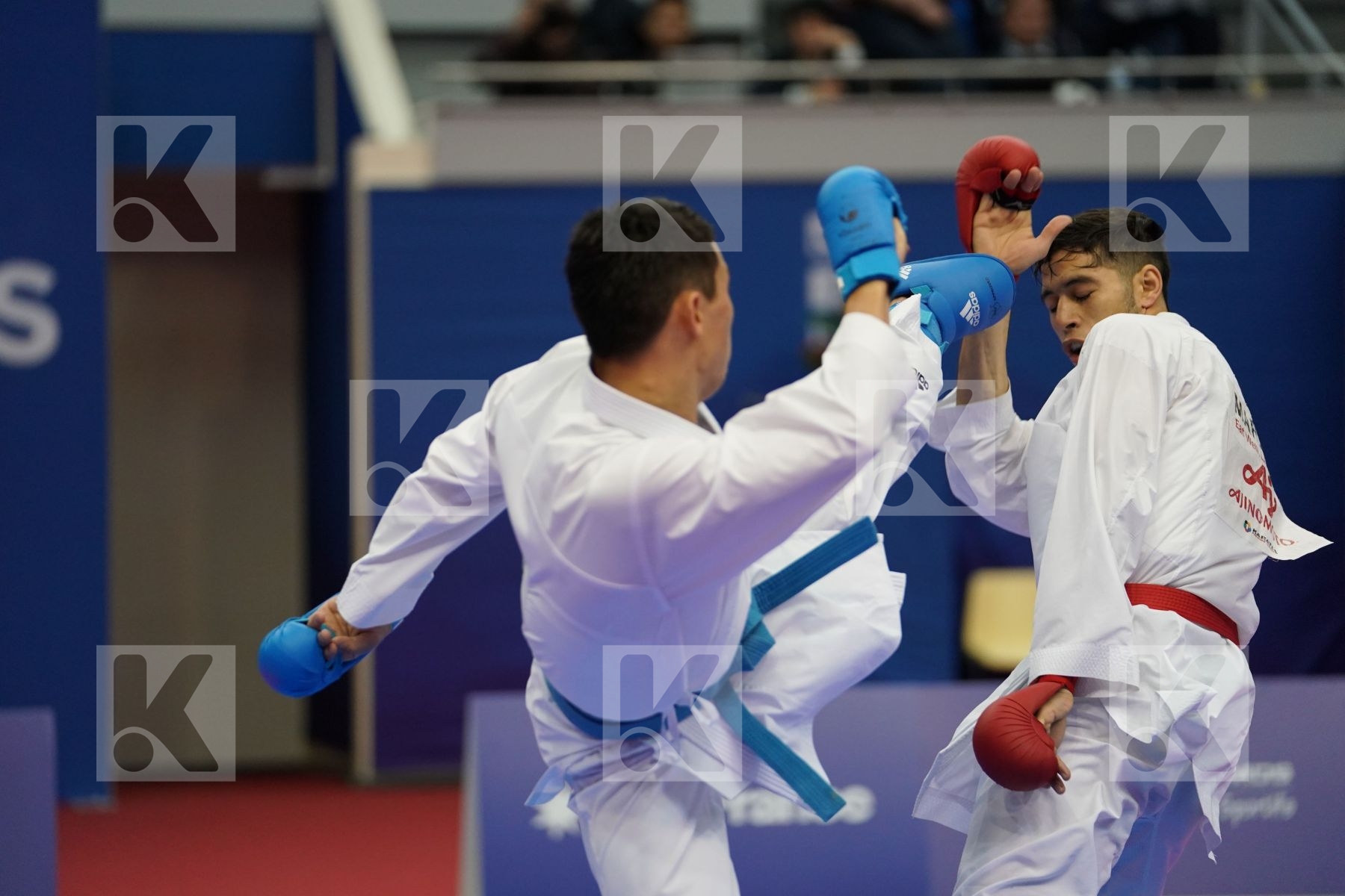 ZAKARIA AYOUB (MAROCCO) vs AMIRALI DIDAR (KAZAKHSTAN) in Senior Kumite -67 Kg - Bronze bout