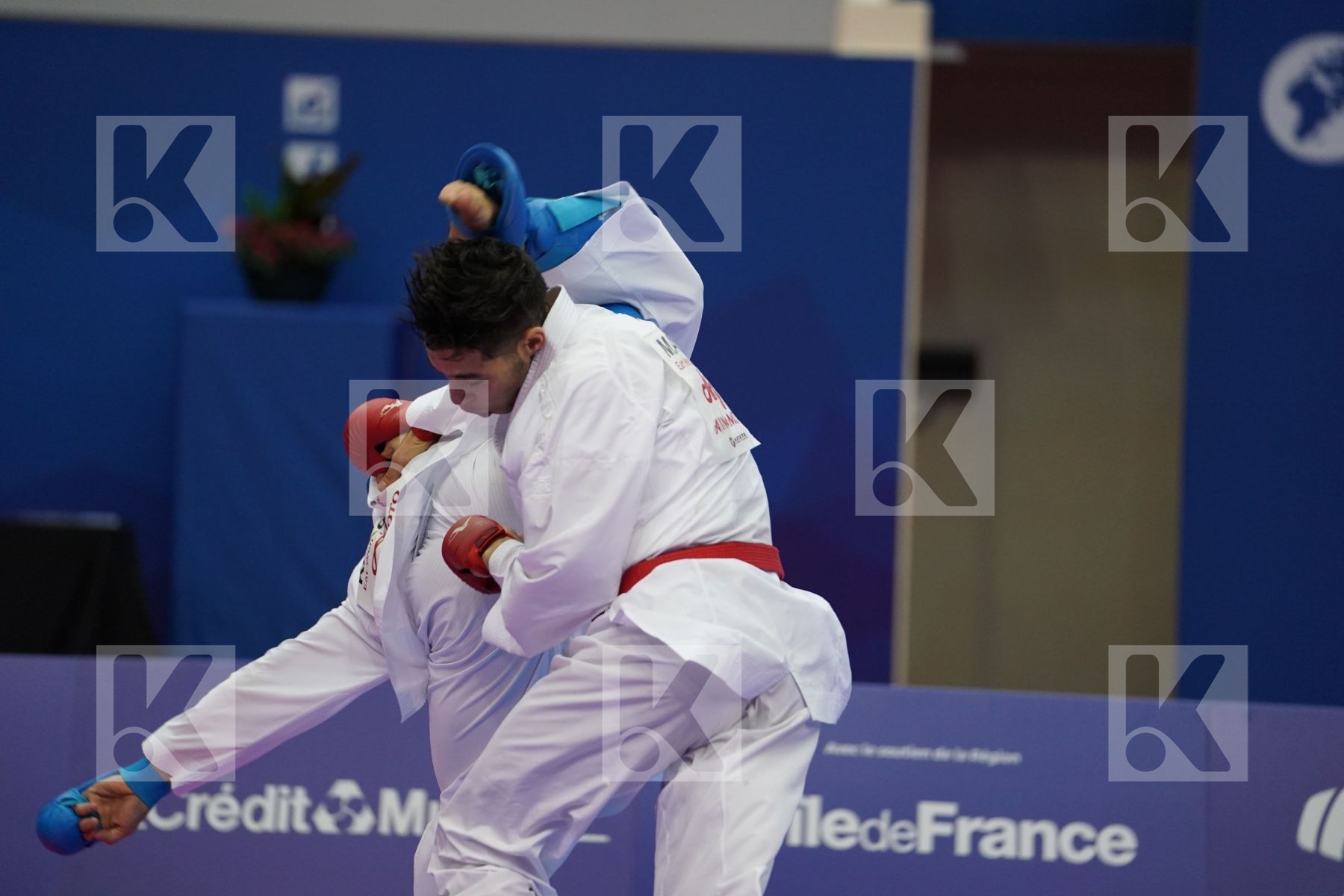 ZAKARIA AYOUB (MAROCCO) vs AMIRALI DIDAR (KAZAKHSTAN) in Senior Kumite -67 Kg - Bronze bout