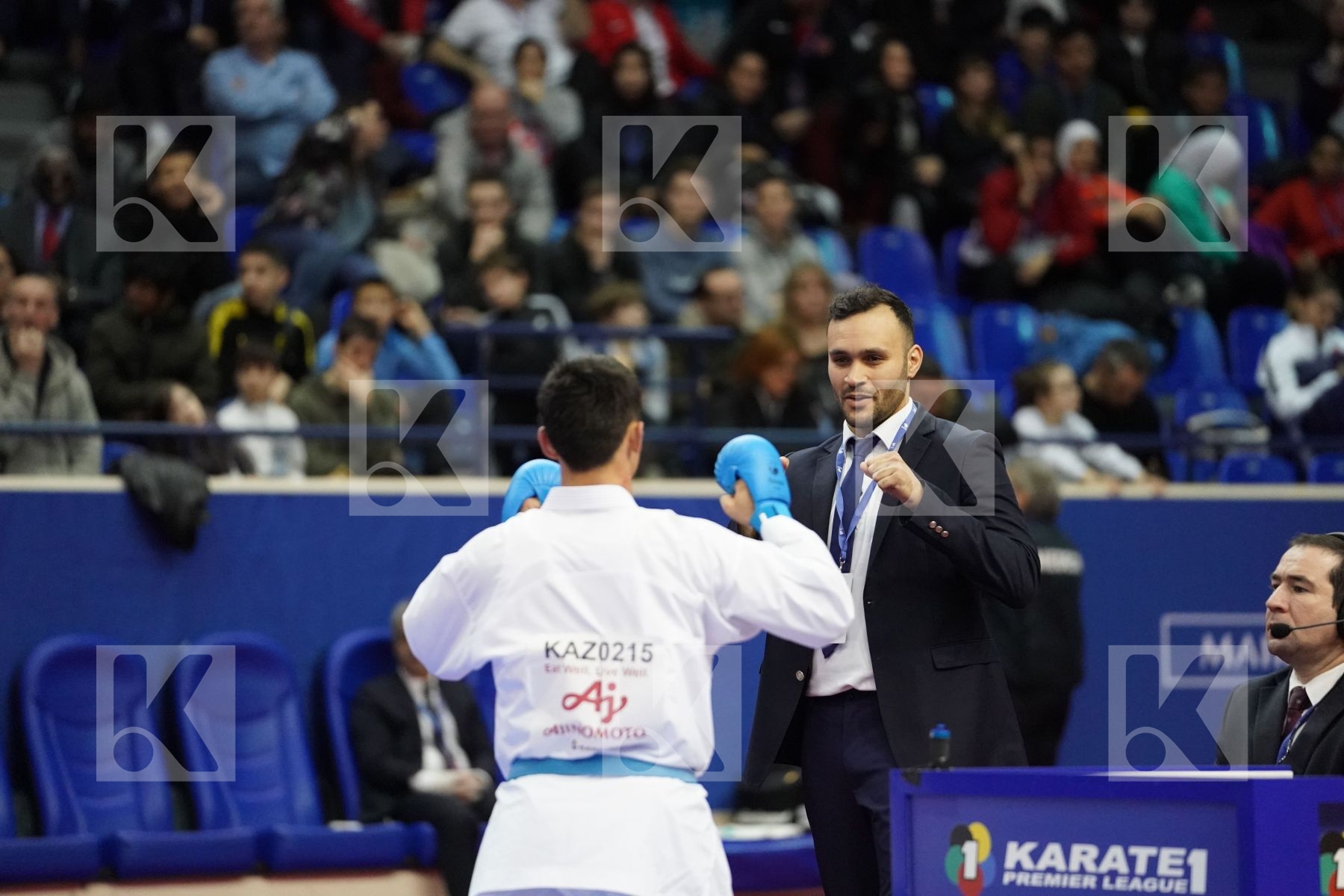 ZAKARIA AYOUB (MAROCCO) vs AMIRALI DIDAR (KAZAKHSTAN) in Senior Kumite -67 Kg - Bronze bout