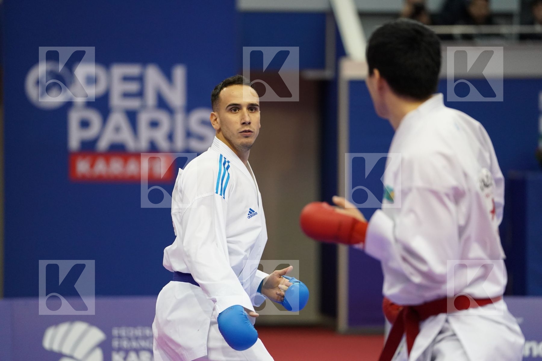 MURATOV ASSYLBEK (KAZAKHSTAN) vs D ONOFRIO FRANCENCESCO (ITALY) in Senior Kumite -67 Kg - Bronze bout