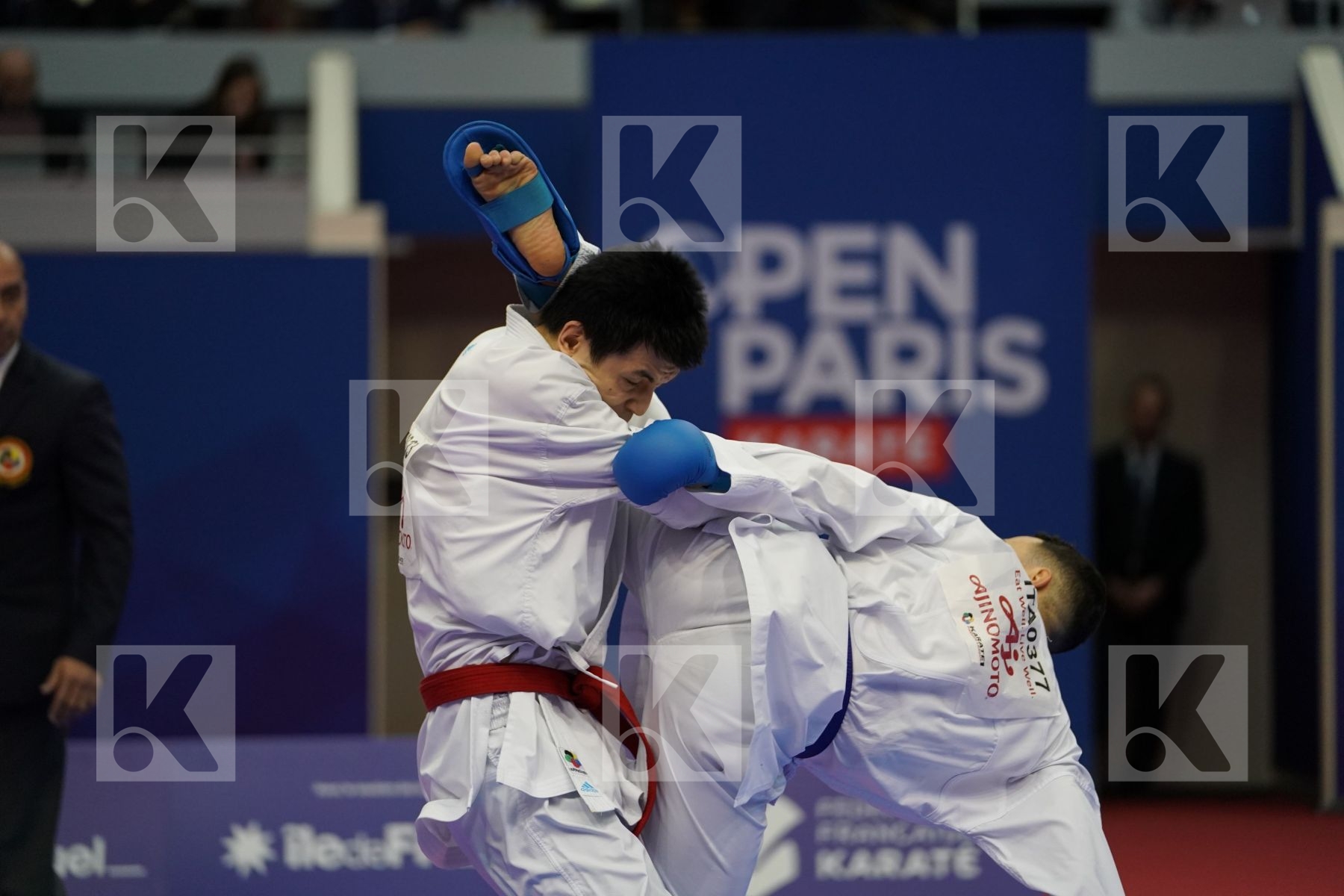 MURATOV ASSYLBEK (KAZAKHSTAN) vs D ONOFRIO FRANCENCESCO (ITALY) in Senior Kumite -67 Kg - Bronze bout